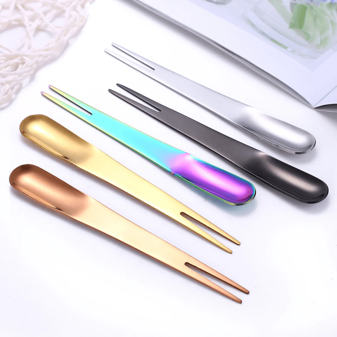 2-in-1 Spoon And Fork Set - Image 4