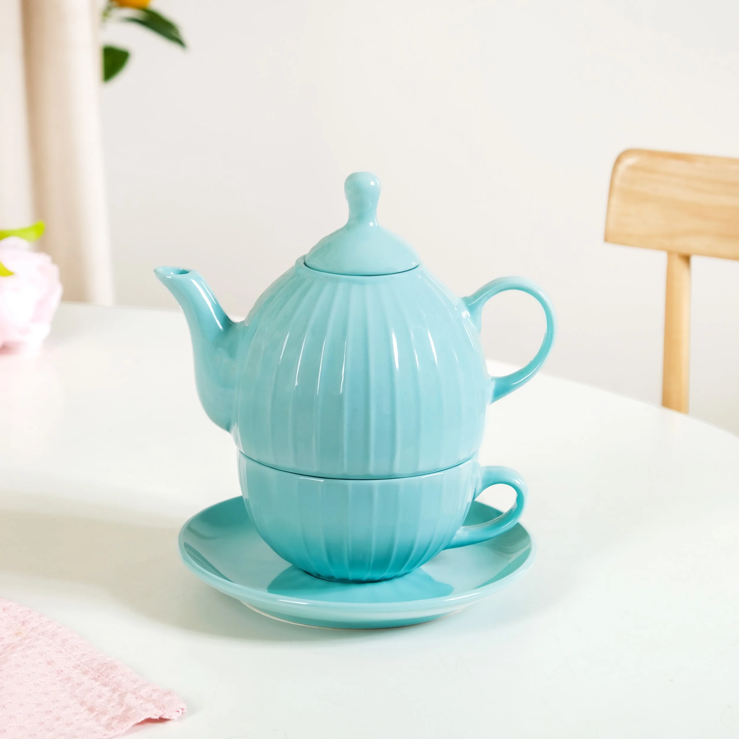 3 Piece Ambrosia Tea Set For 1 - Image 3