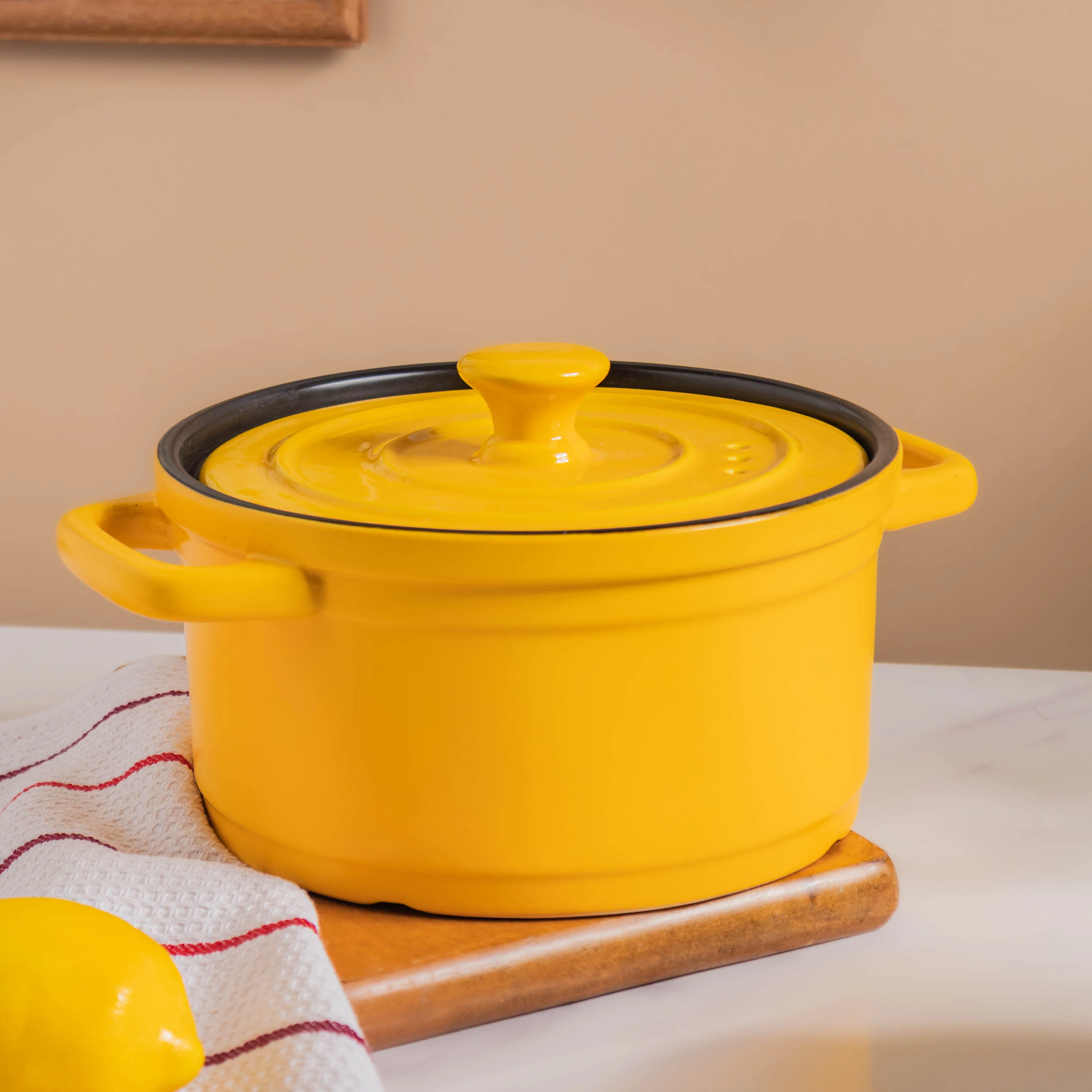 Deep Cooking Pot With Lid - Image 6