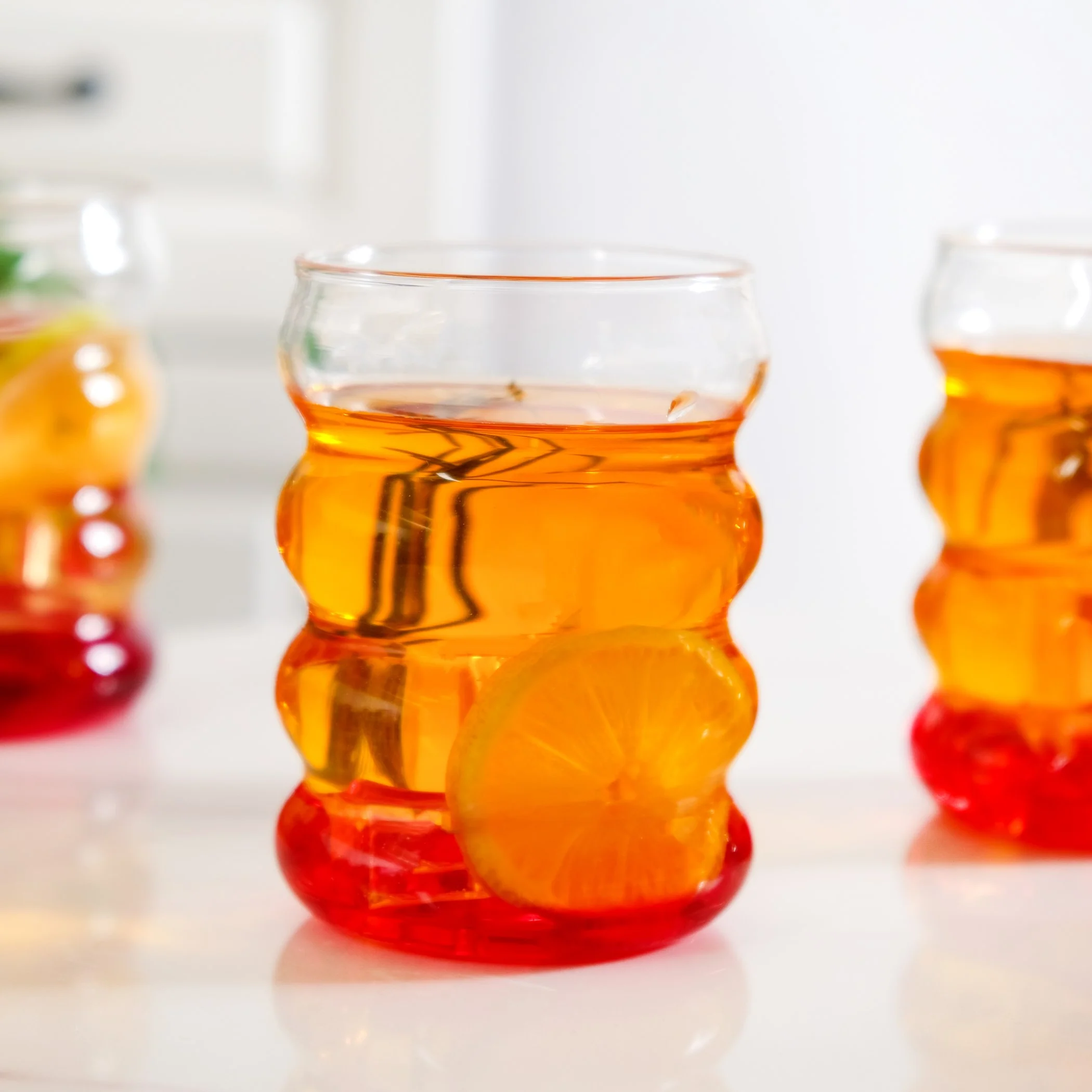 4 Tier Caterpillar Glass Set Of 4 300ml - Image 8