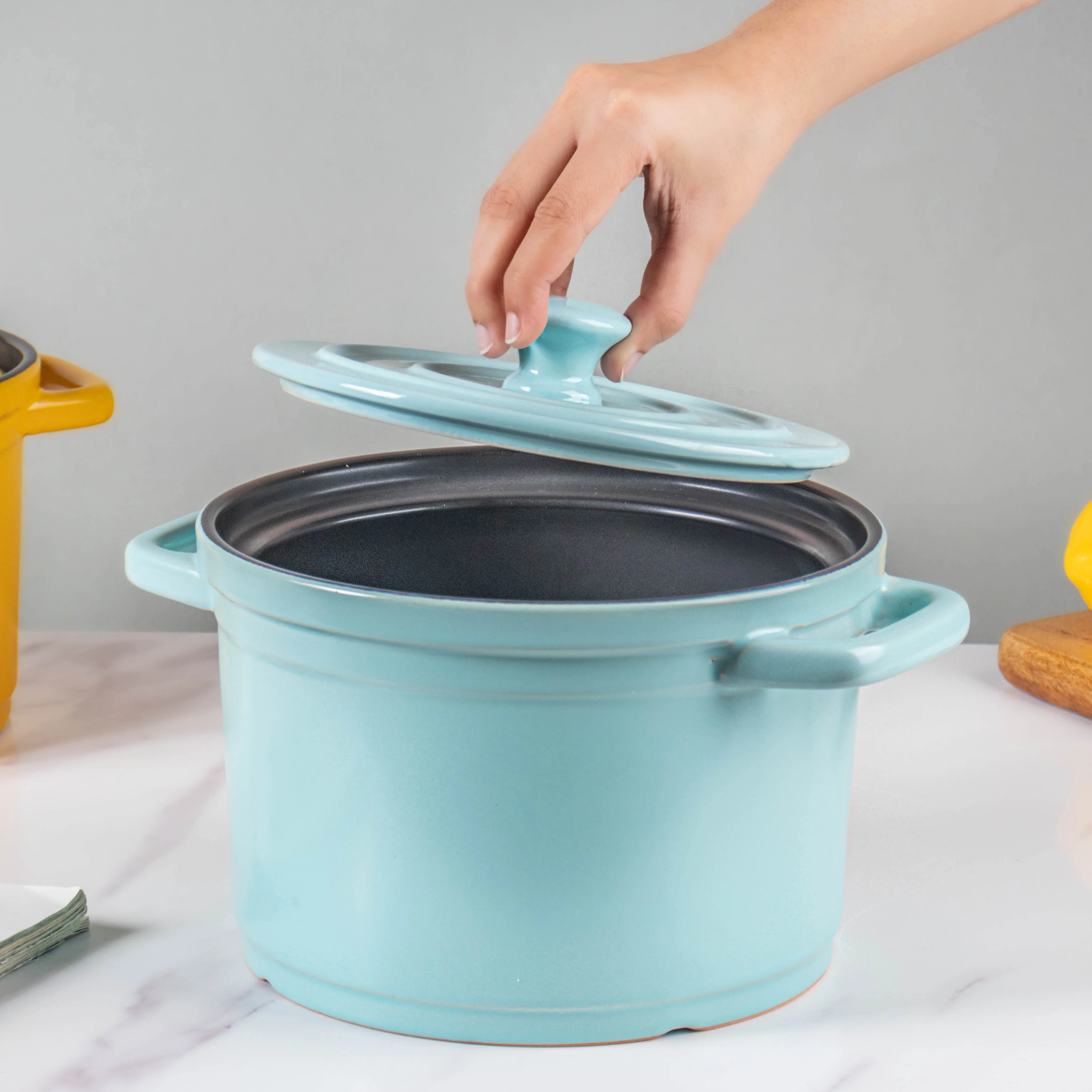 Tall Cooking Pot With Lid - Image 6