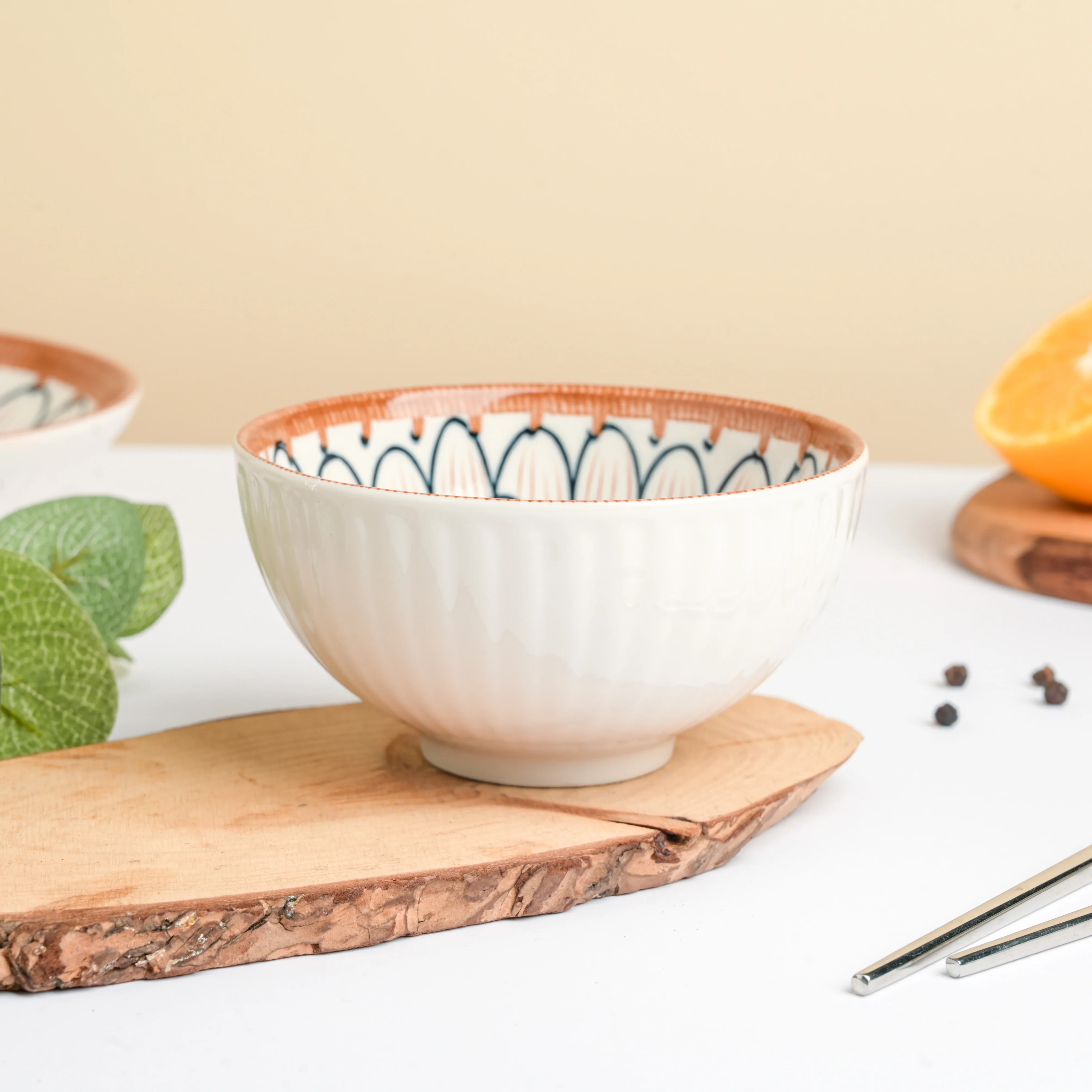 Abloom Ceramic Snack Bowl 4.5 Inch 250 ml - Image 4