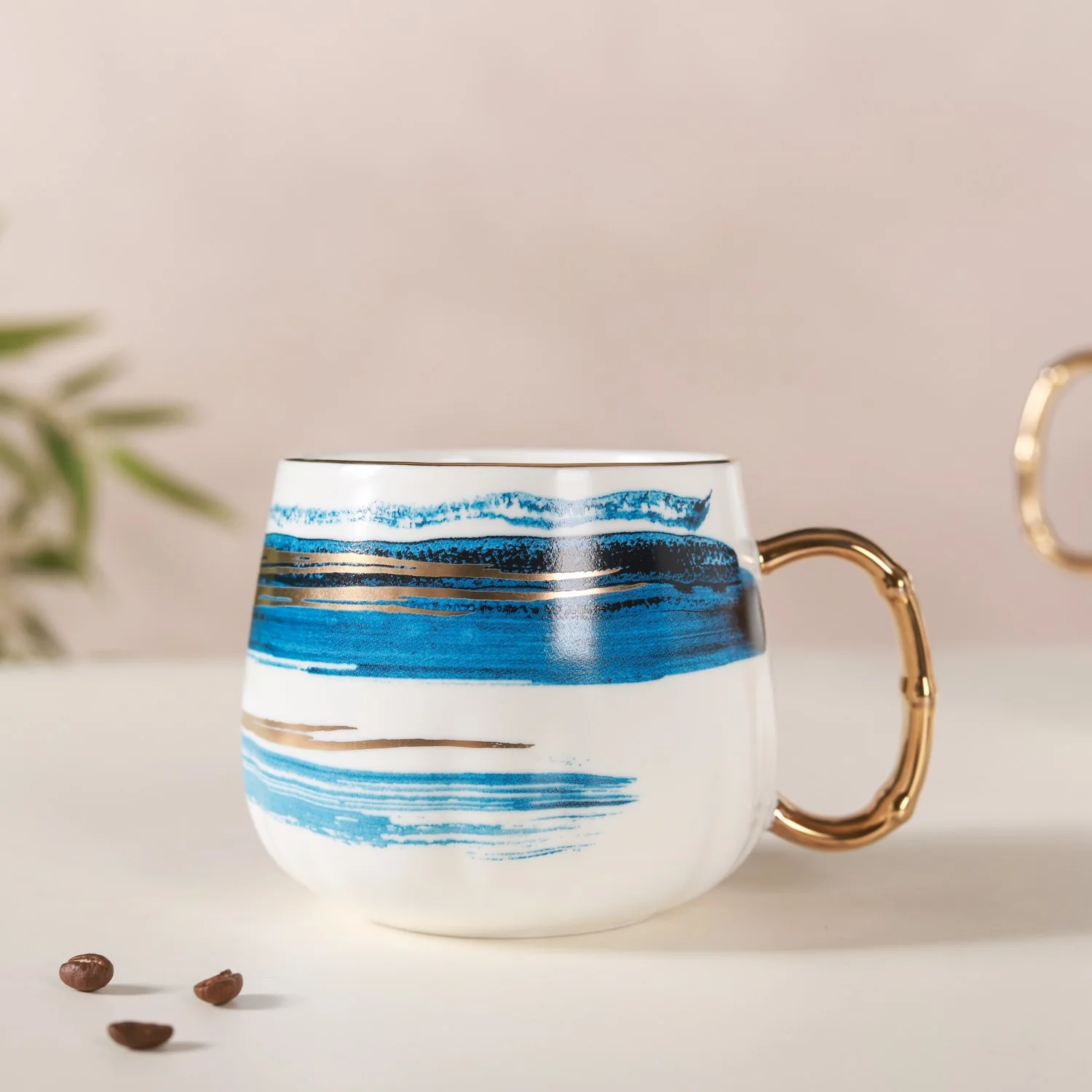 Abstract Golden Handle Cup - Image 6