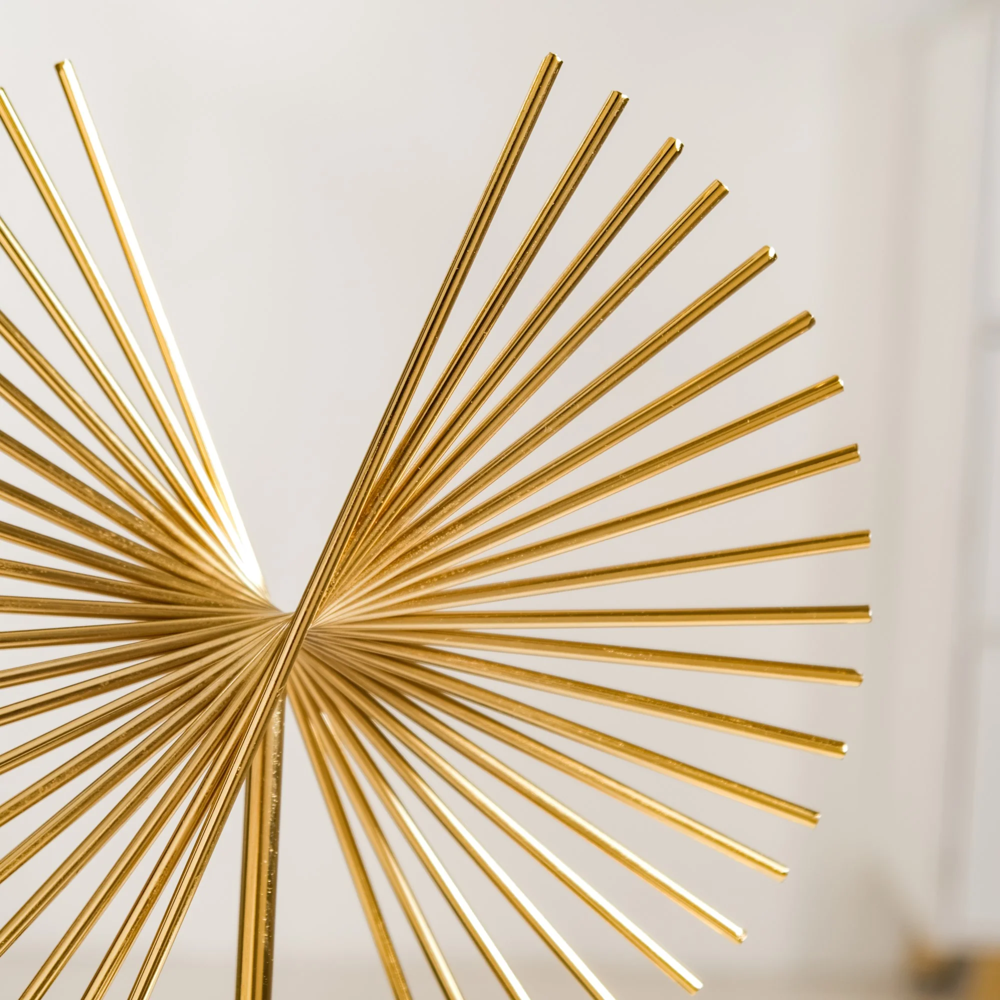 Abstract Radiance Decor Showpiece Gold Large - Image 3