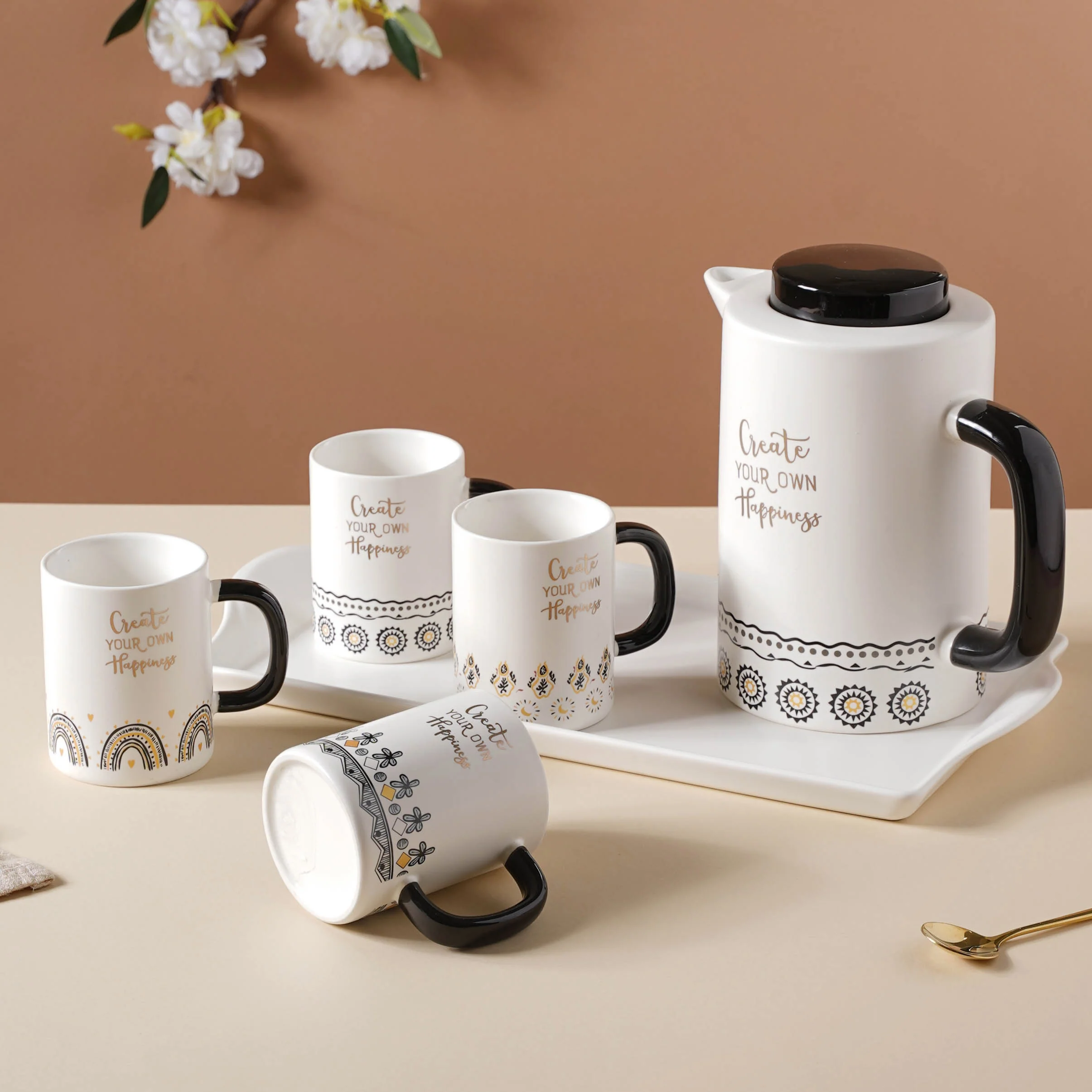 Abstract Tea Set - Image 3