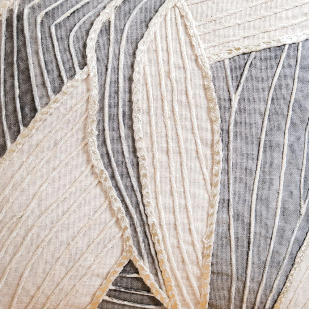 Abstract Textured Cushion Cover 15x15 Inch - Image 7