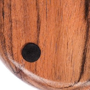 Acacia Wood Heart Dessert Plate 6 Inch - Image 9