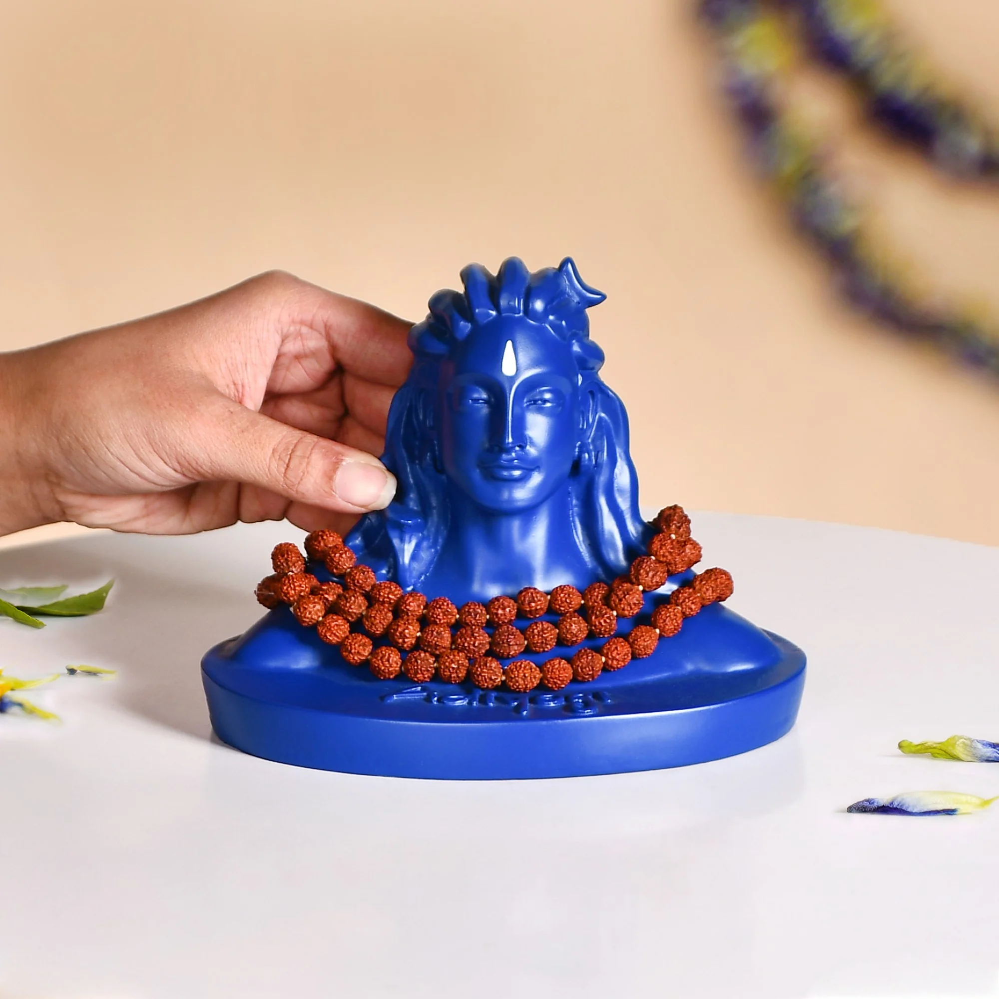 Adiyogi Idol Decor Blue - Image 2