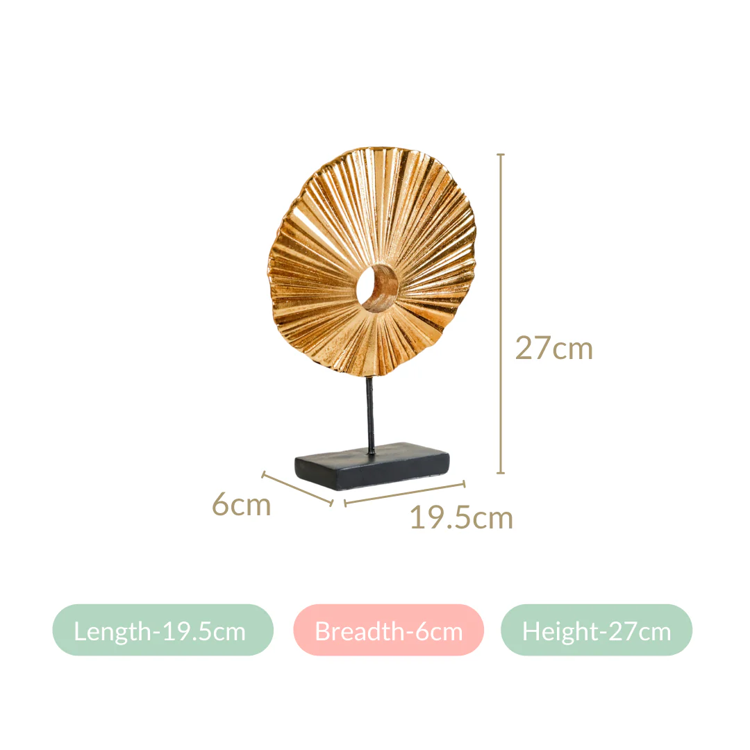 Aesthetic Sunbeam Accent Showpiece Gold - Image 5
