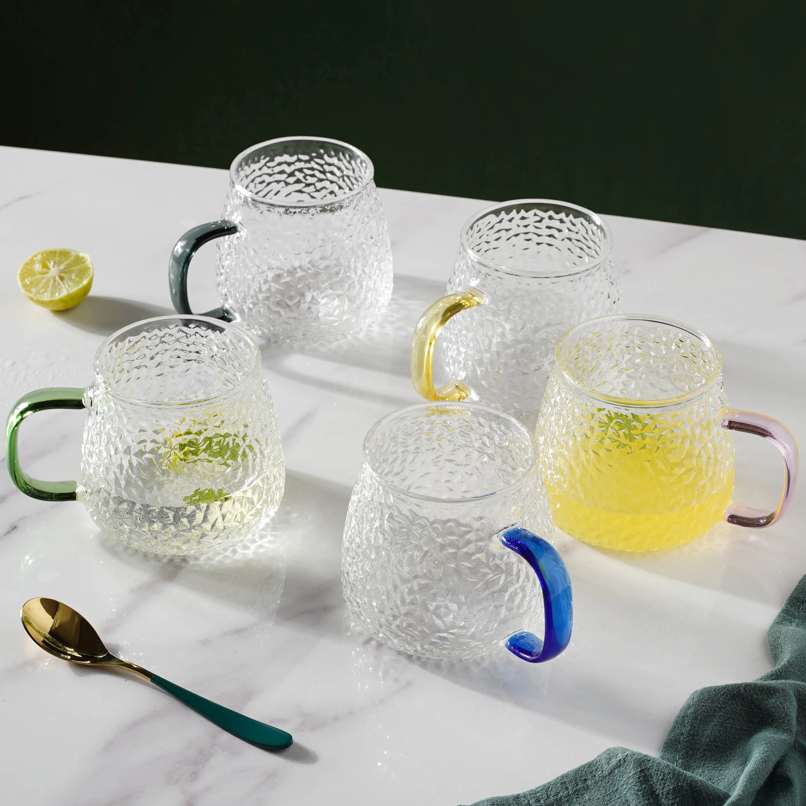 Aesthetic Assorted Teacup Set of 2 - Image 2