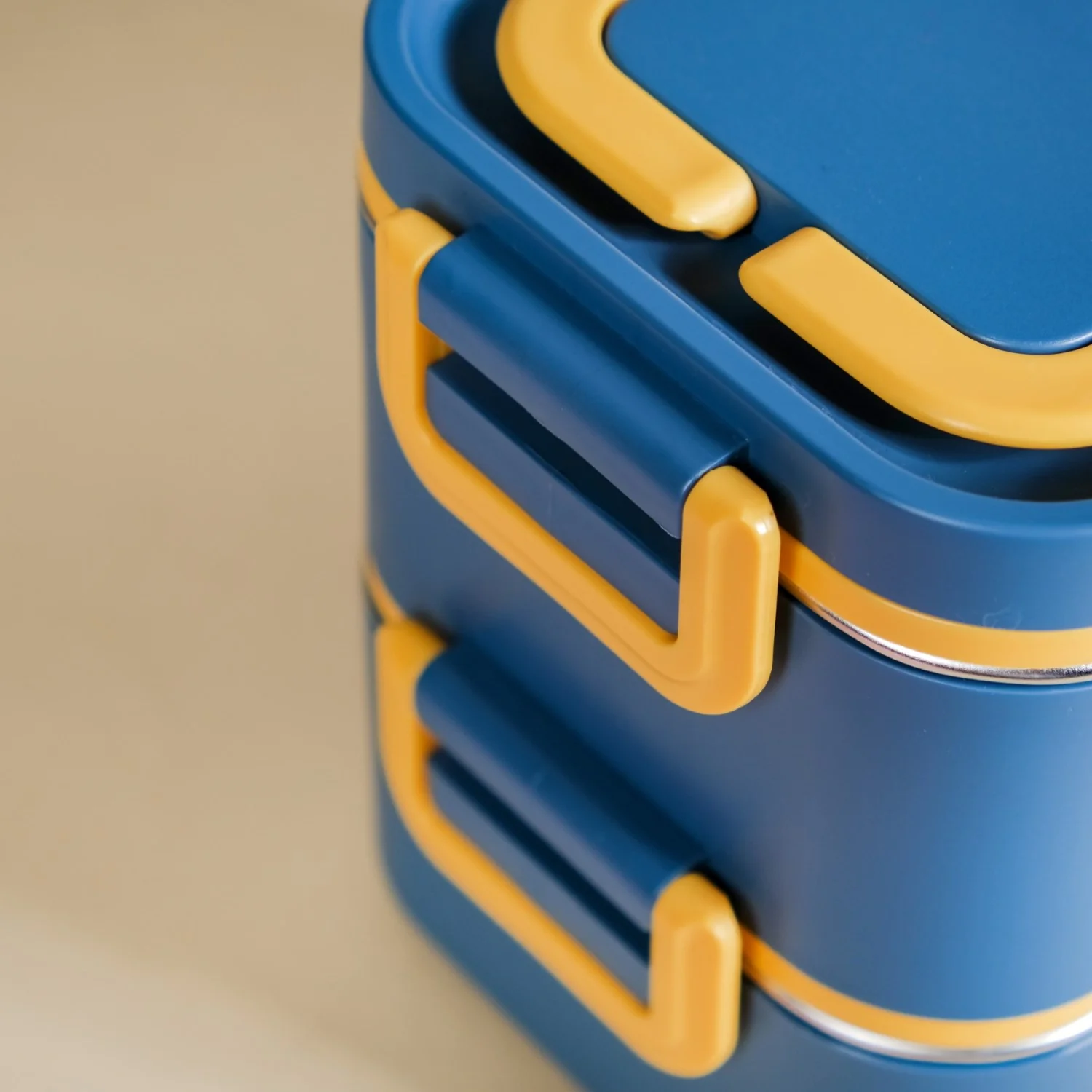 Airtight Multi Compartment Bento Lunch Box Teal 2000ml - Image 12
