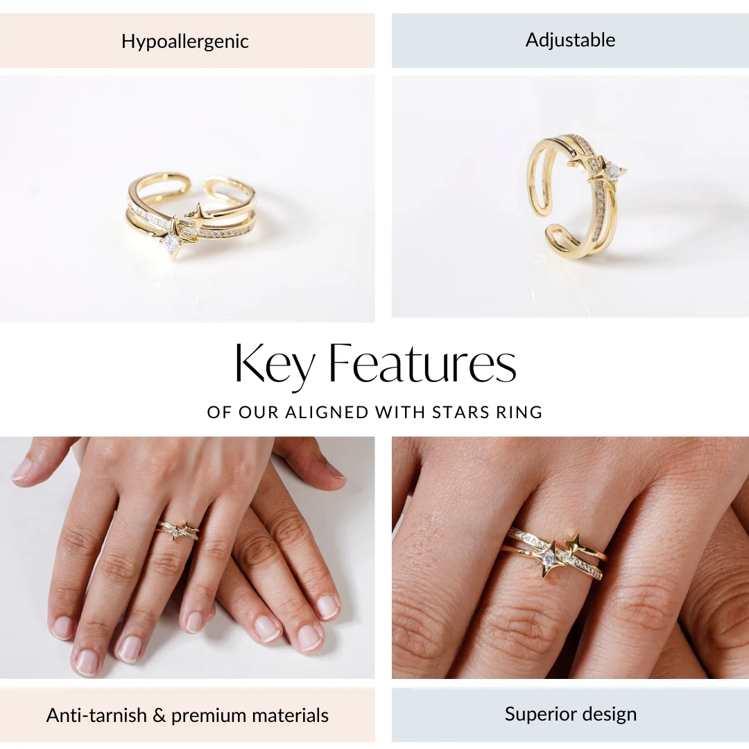 Aligned With Stars Ring - Image 4