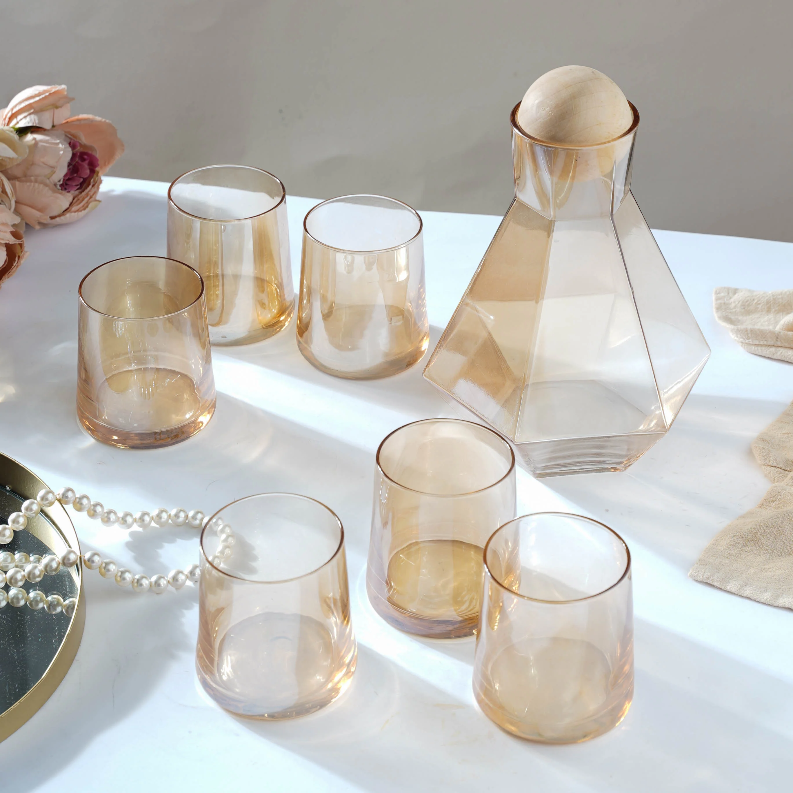Amber Drinkware Set - Image 3