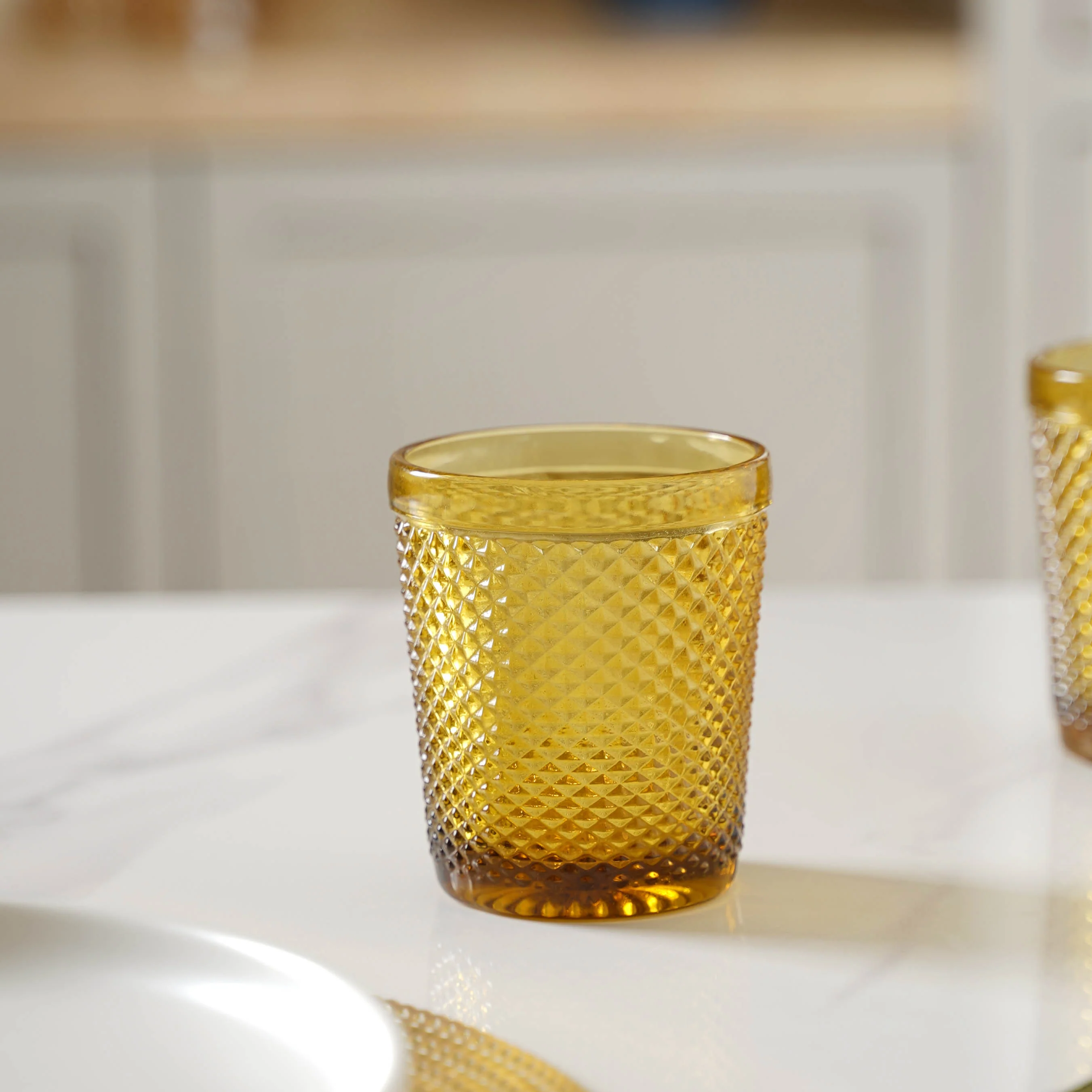 Amber Water Glass Set of 2 - Image 5