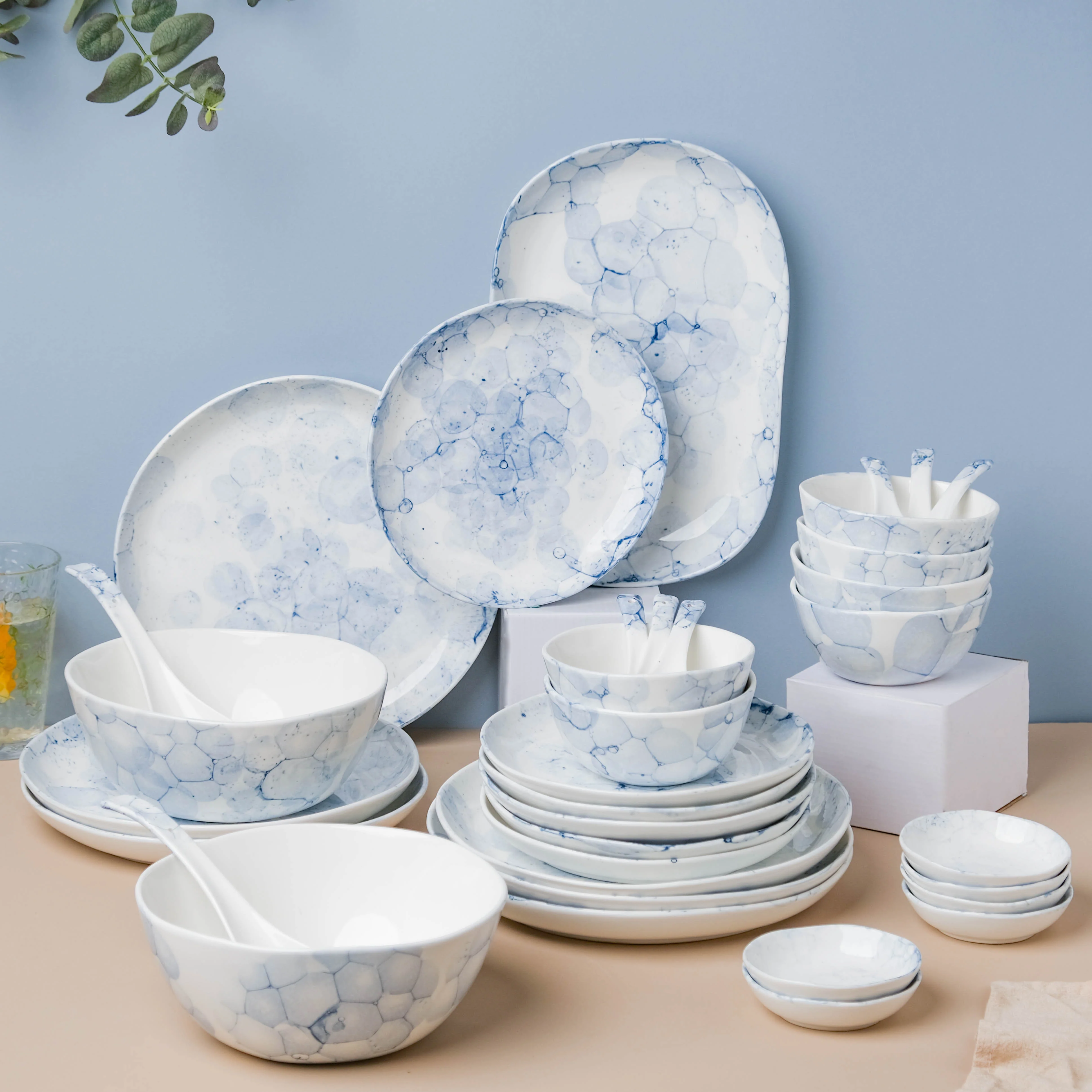 Amusant 35 Piece Dinner Set For 6 - Image 32