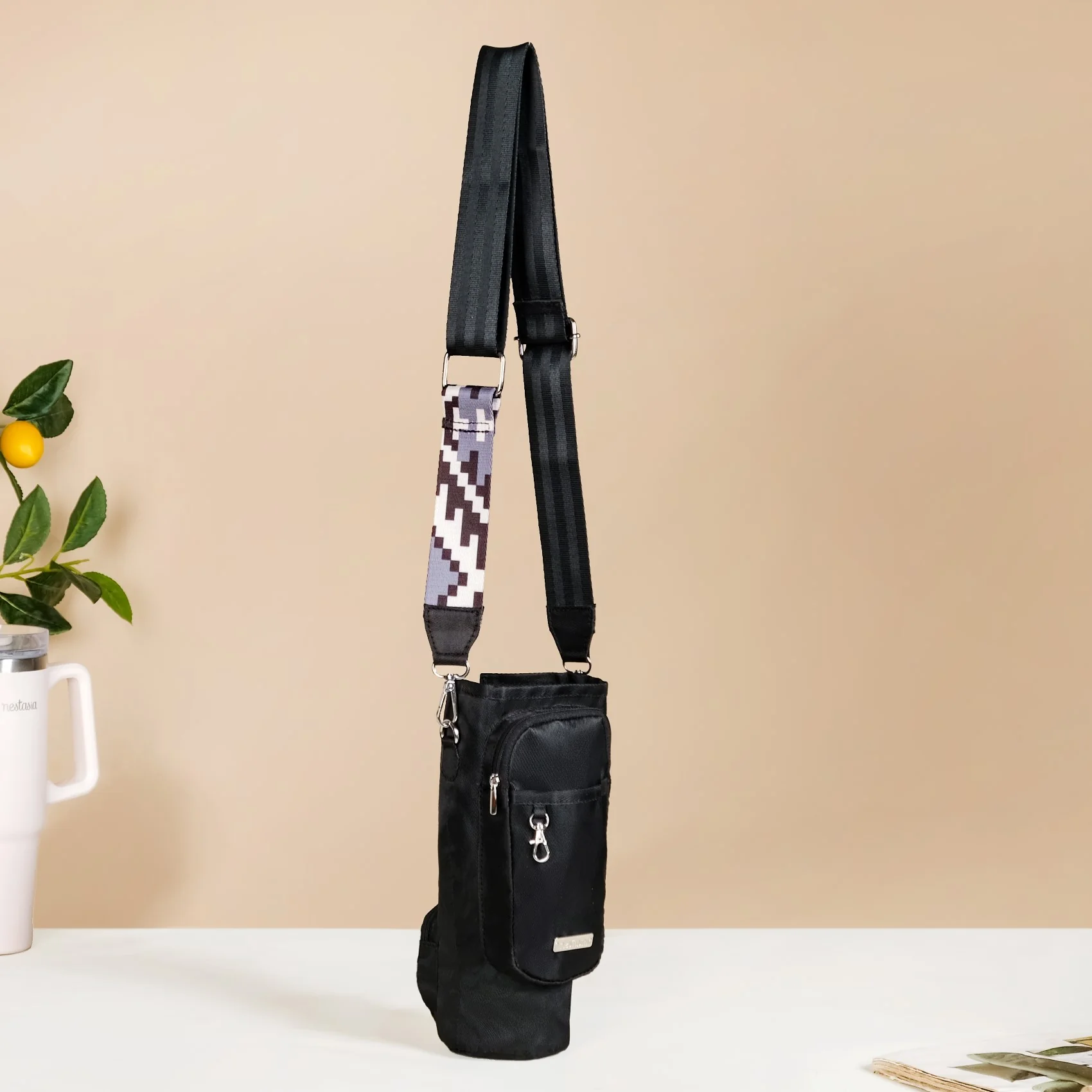 Aqua Cradle Water Bottle Holder Black - Image 11