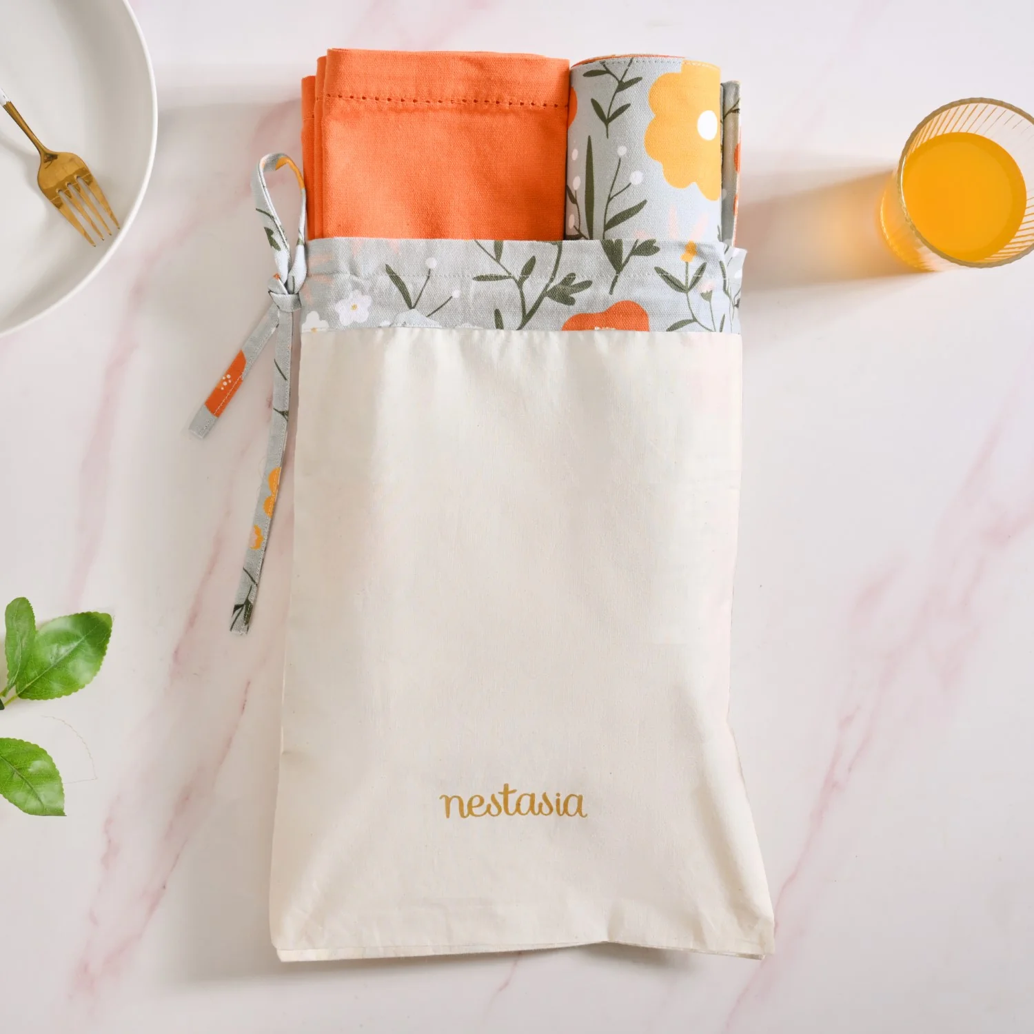 Arancia Table Mats And Matching Napkins Set Of 12 - Image 8
