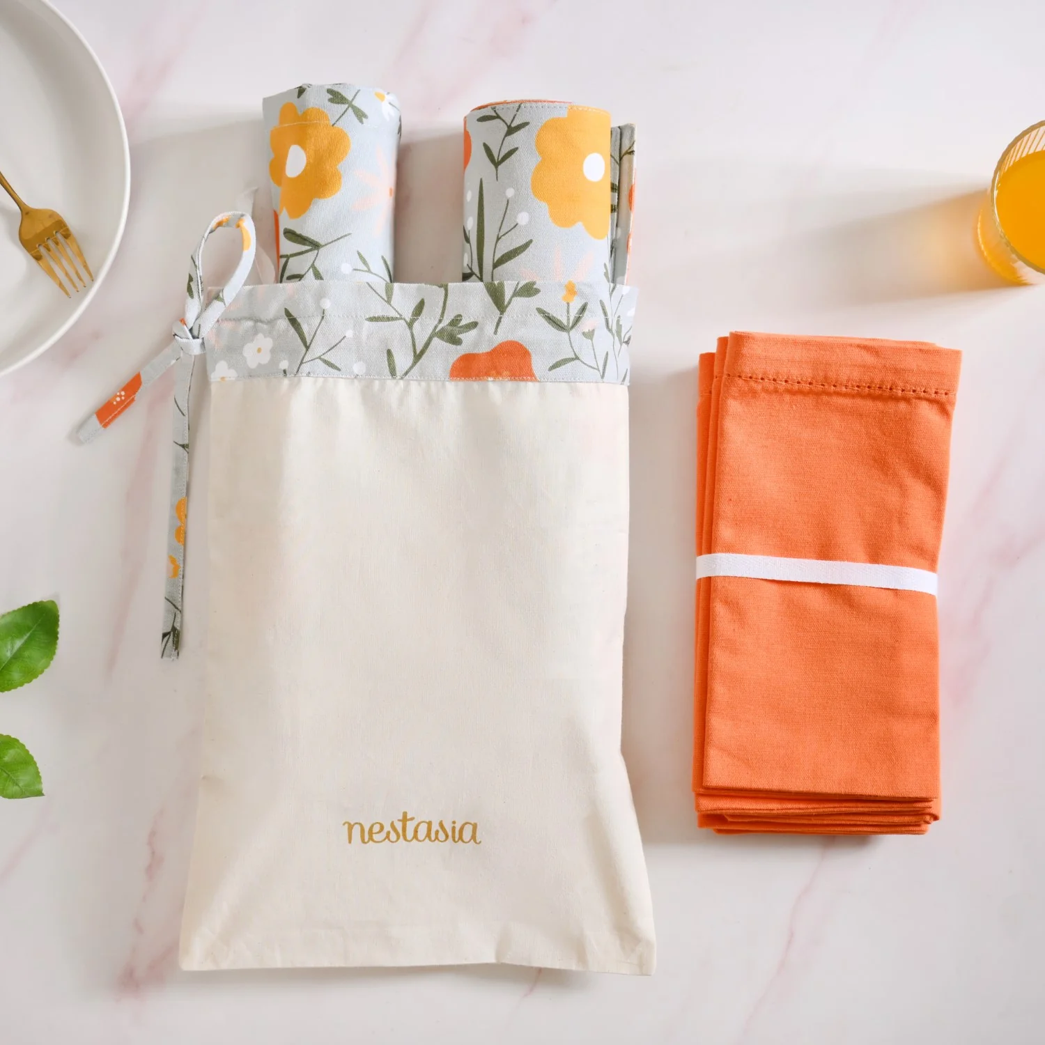 Arancia Table Place Mat Runner And Napkin Set - Image 8