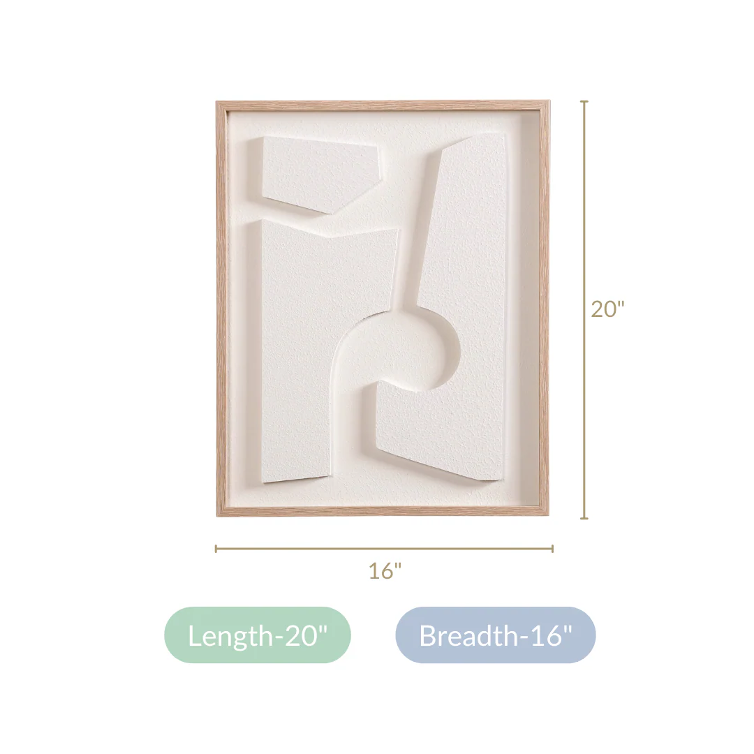 Art 3D Wall Decor With Frame 20x16 Inch - Image 6