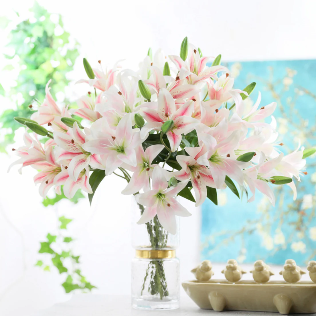 Artificial Lily Flower - Image 4
