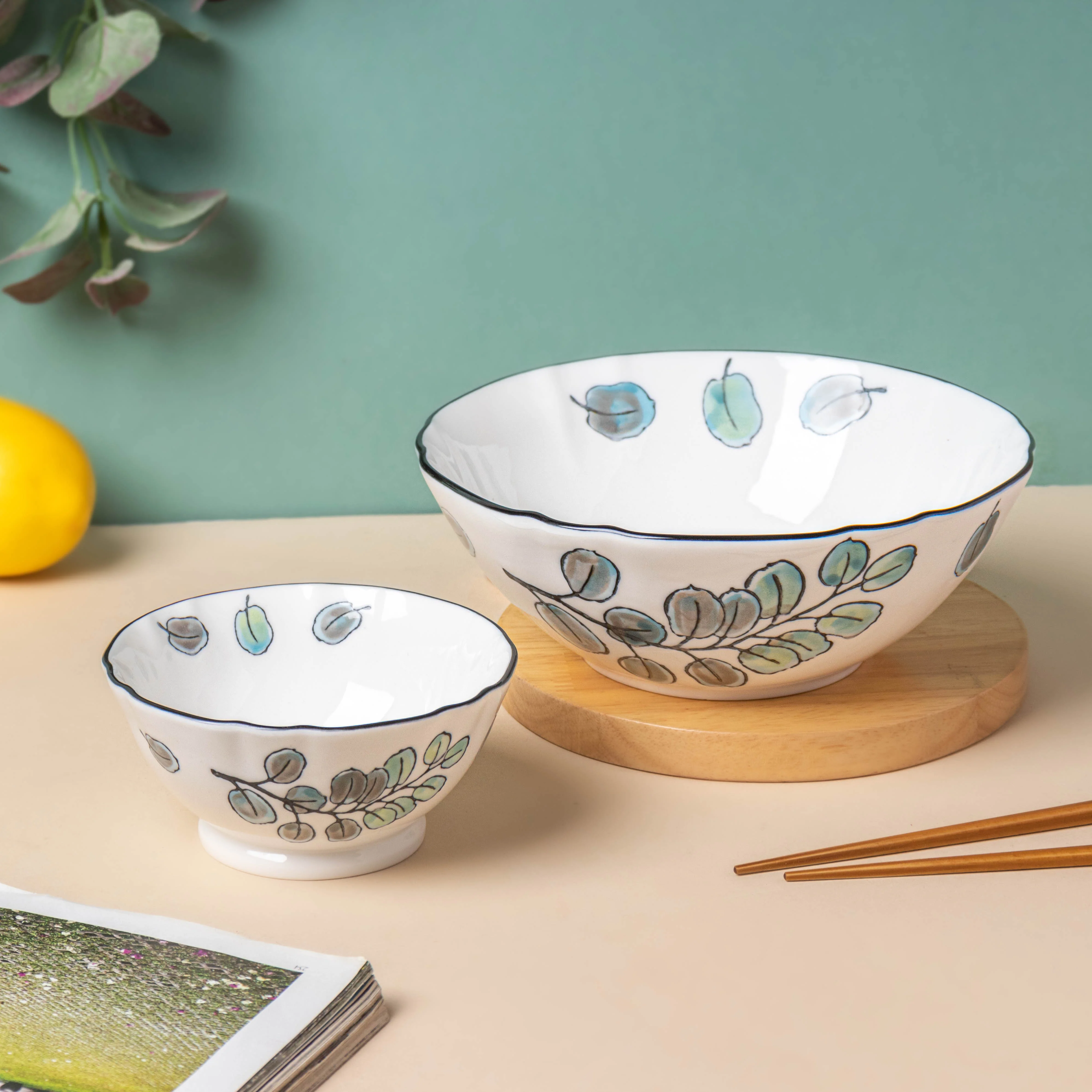 Aspen Leaves Snack Bowl Small 300 ml - Image 7