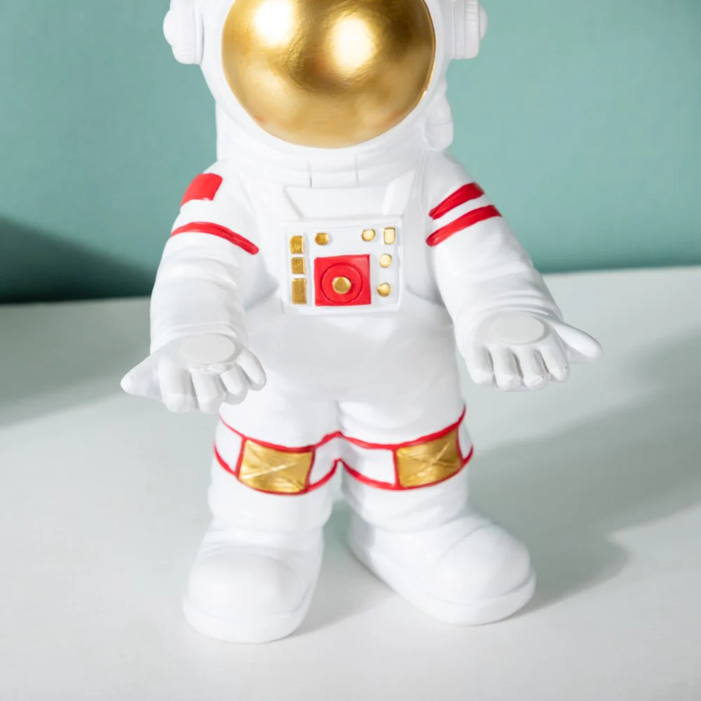 Astronaut Decor Showpiece With Trinket Tray 9 Inch - Image 10