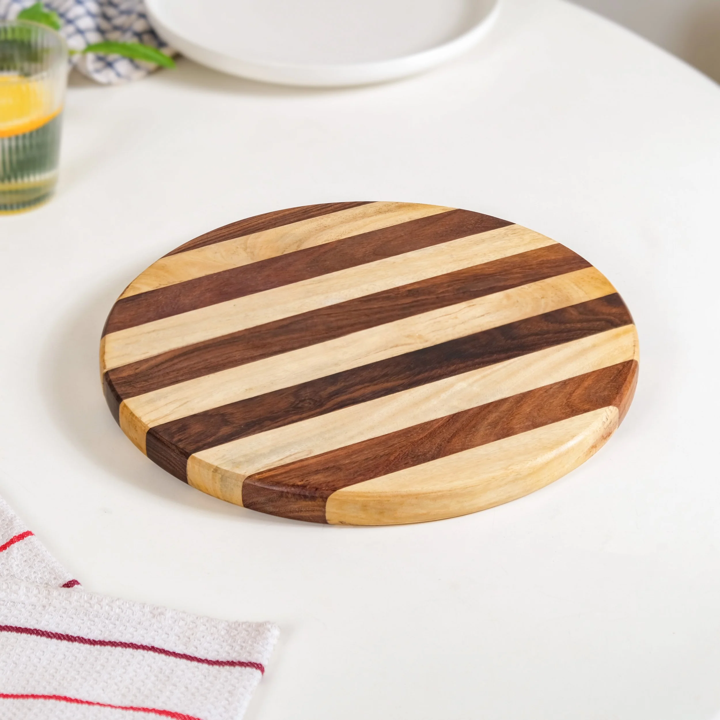 Atelier Serve And Slice Wooden Cheese Platter 30cm - Image 8