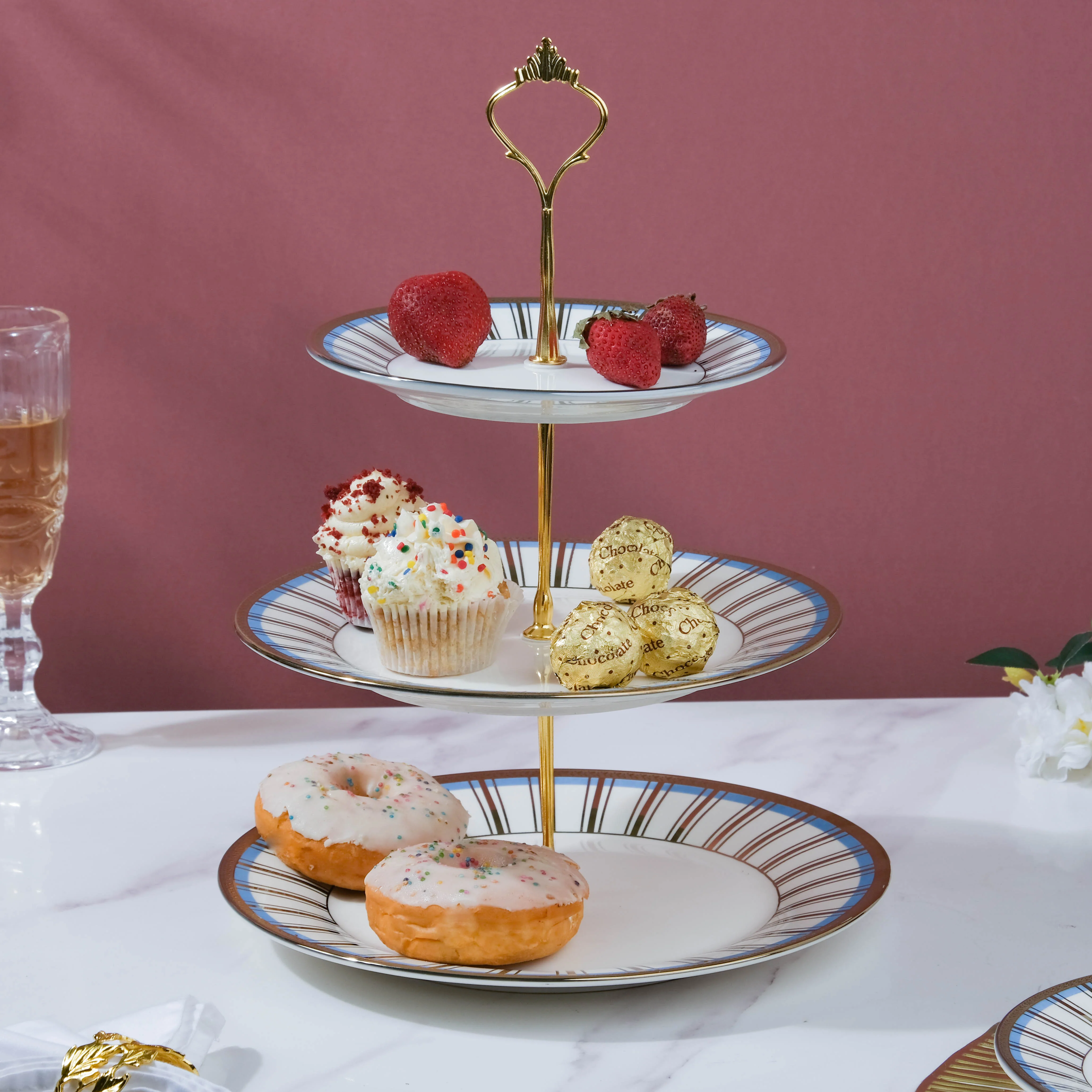 Aurelea 3 Tier Display Stand - Image 11