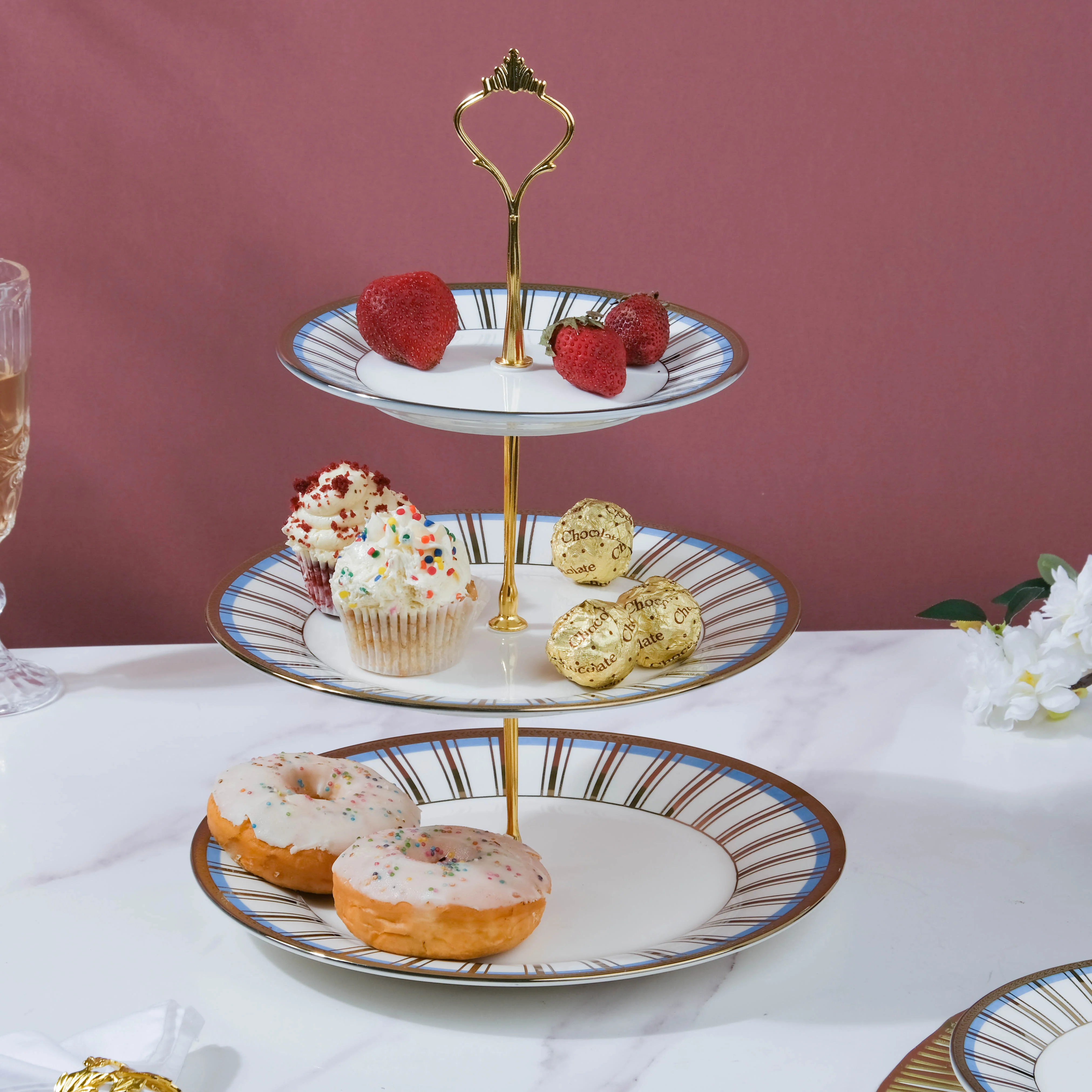 Aurelea 3 Tier Display Stand - Image 4