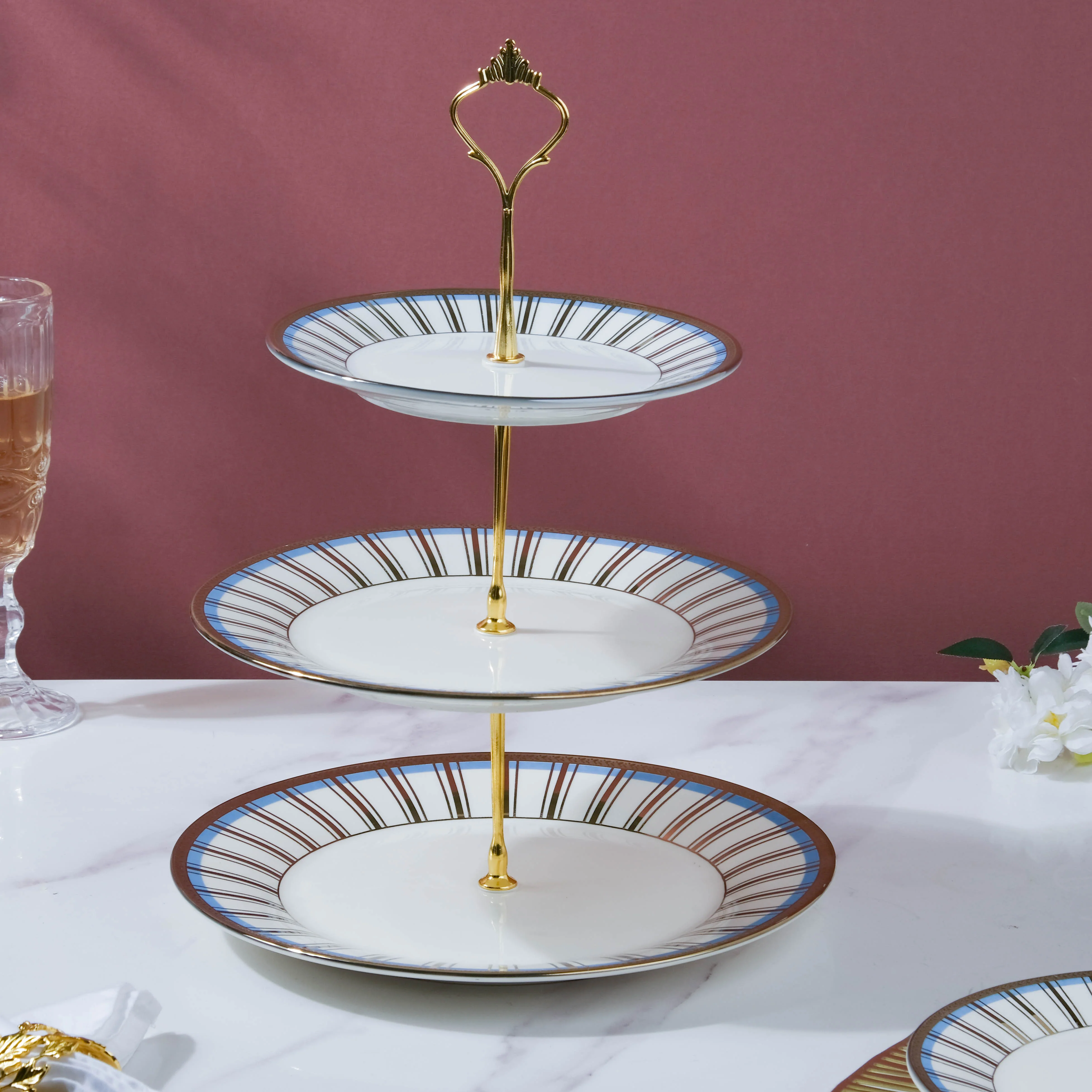 Aurelea 3 Tier Display Stand - Image 9