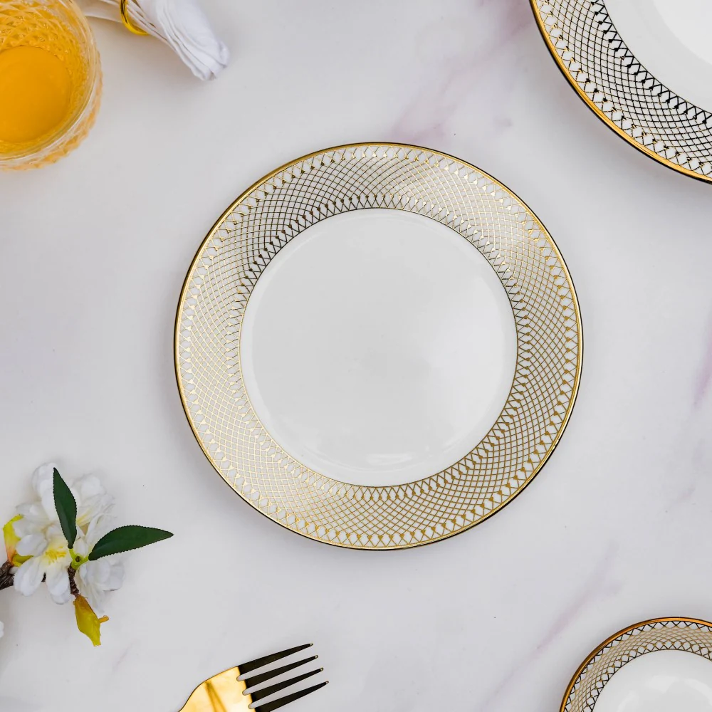 Aurelea 27 Piece Dinner Set For 6 - Image 13