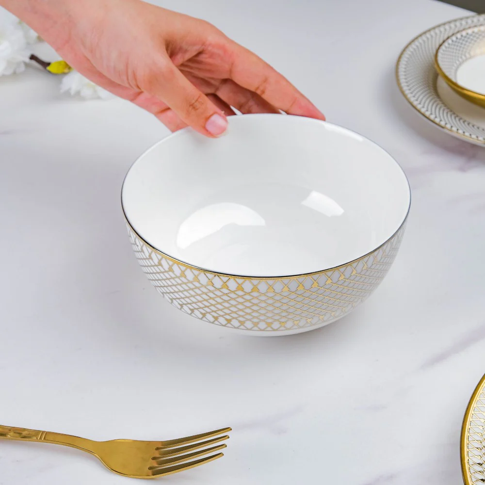 Aurelea 27 Piece Dinner Set For 6 - Image 14