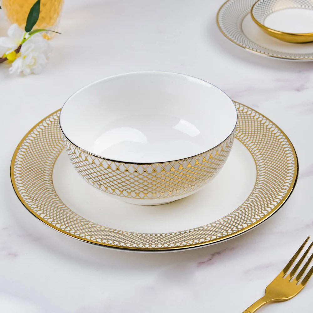 Aurelea 27 Piece Dinner Set For 6 - Image 5