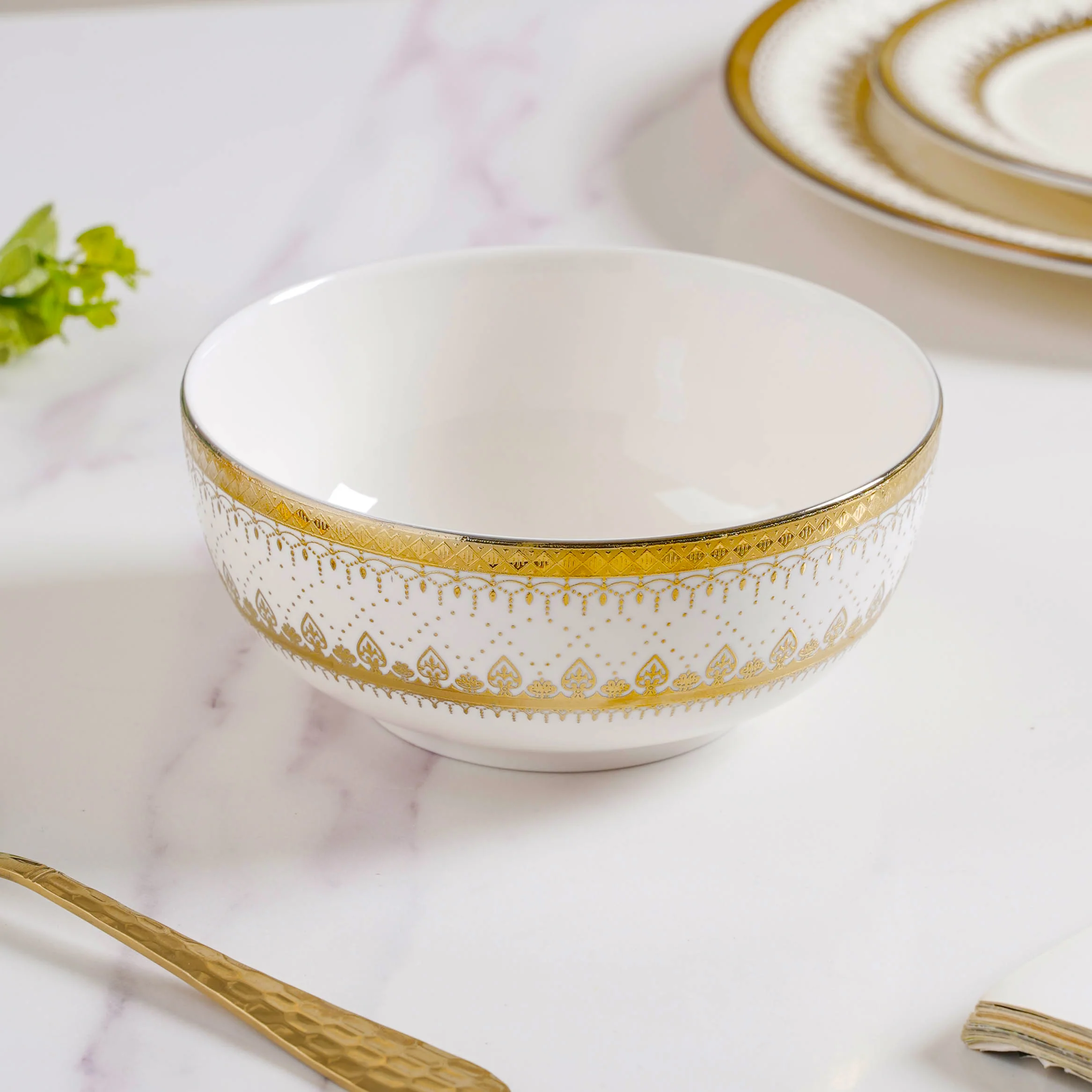 Aurelea Festive 27 Piece Dinner Set For 6 - Image 18