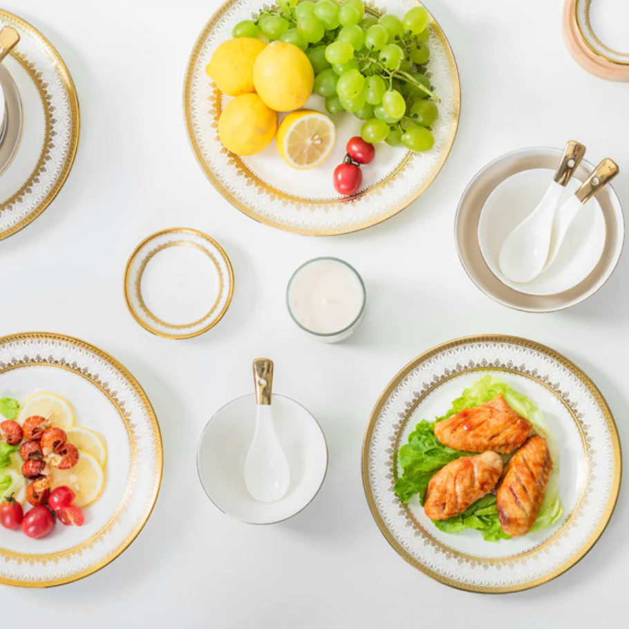 Aurelea Festive Dessert Plate - Image 10