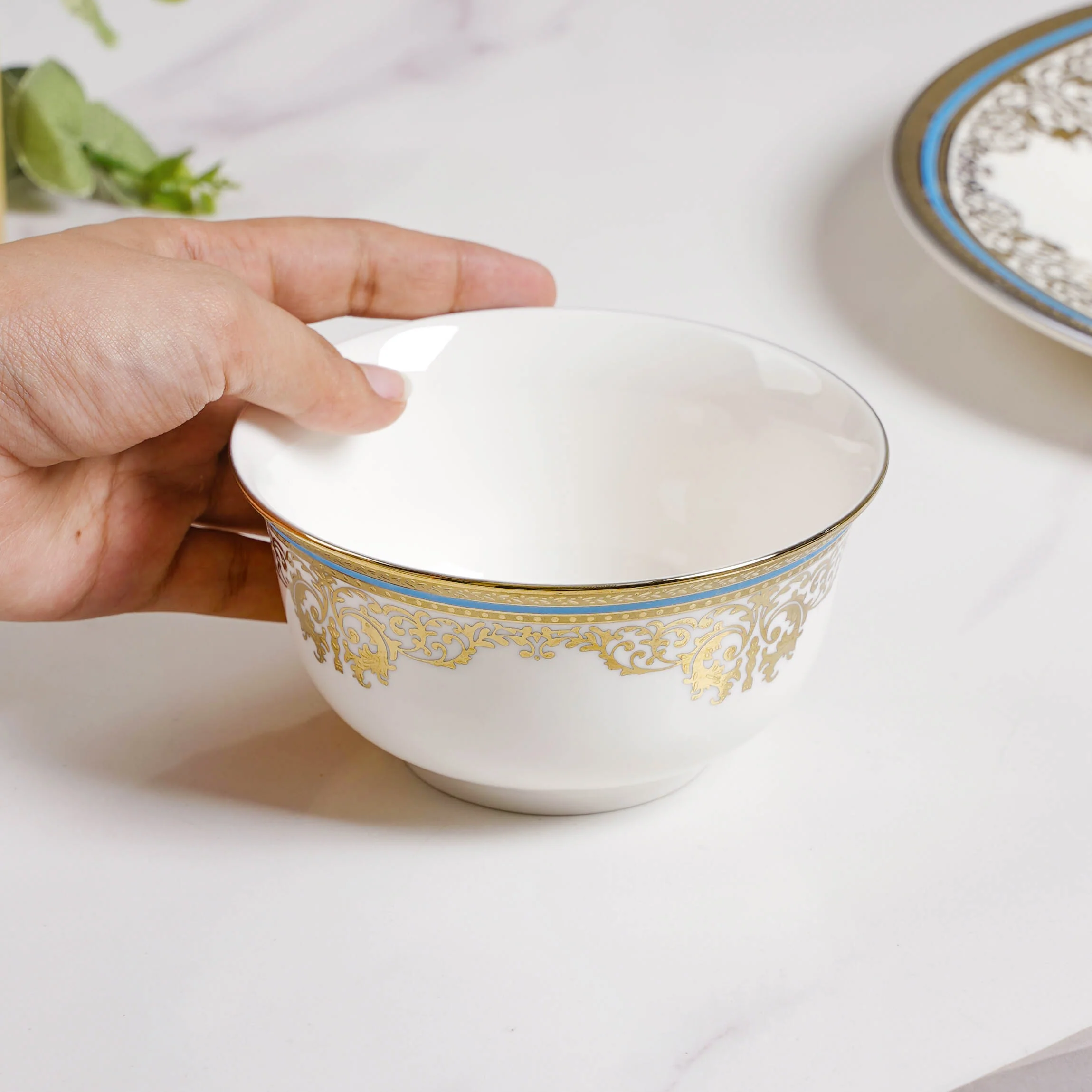 Aurelea Floral Dessert Bowl 300 ml - Image 2