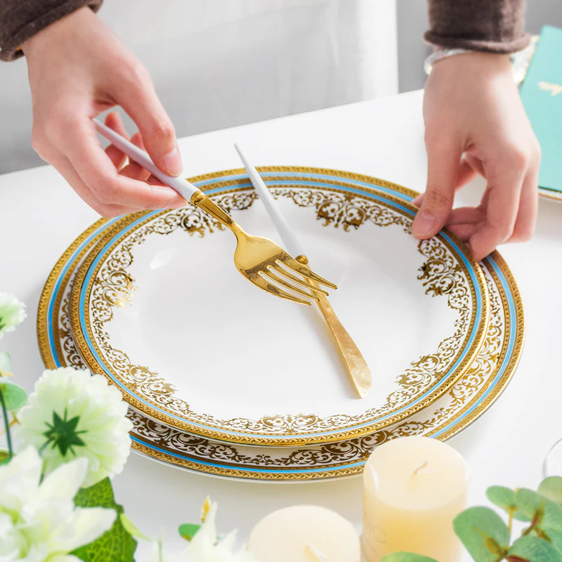 Aurelea Floral Dinner Plate - Image 8
