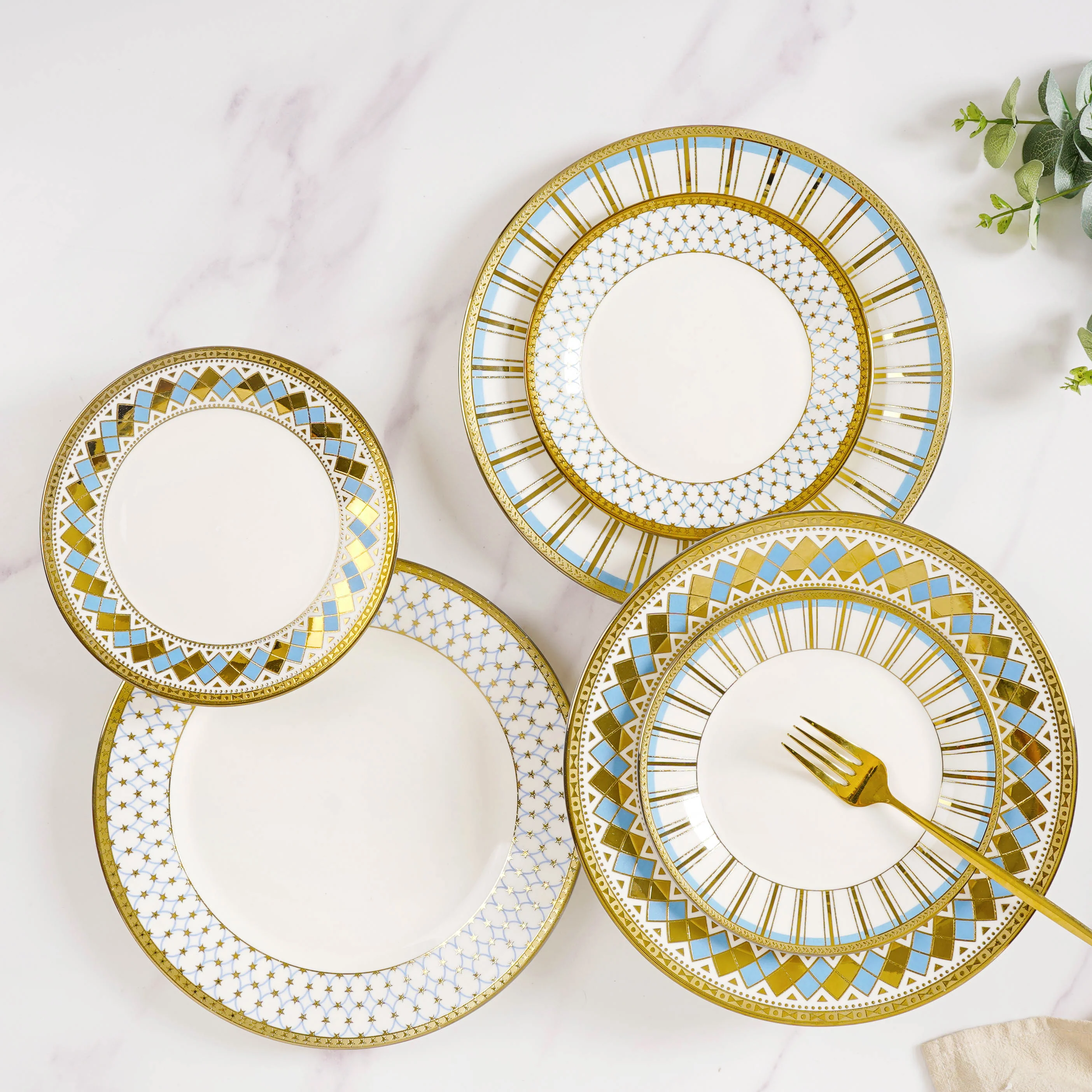 Aurelea Glam Dinner Plate - Image 10