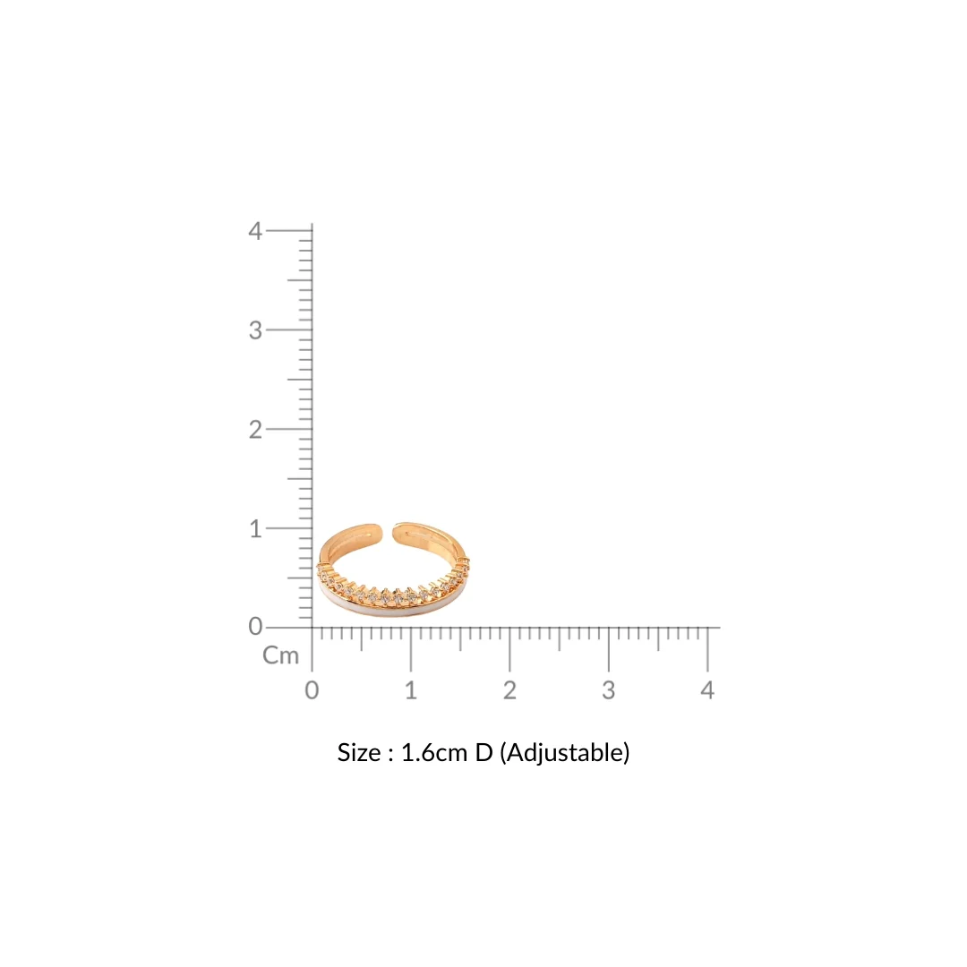 Aurora Blush Gold Ring - Image 3