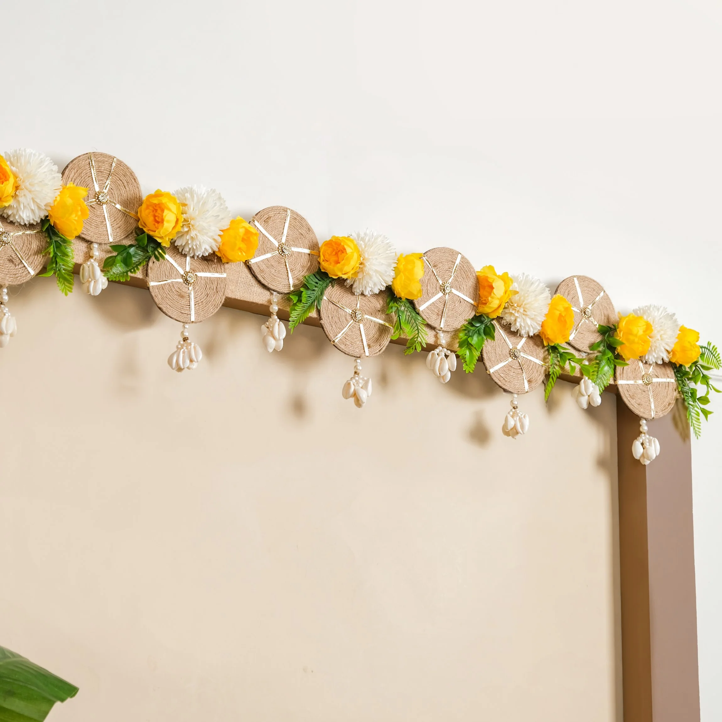 Auspicious Blossom Wall Toran For Festivities - Image 2