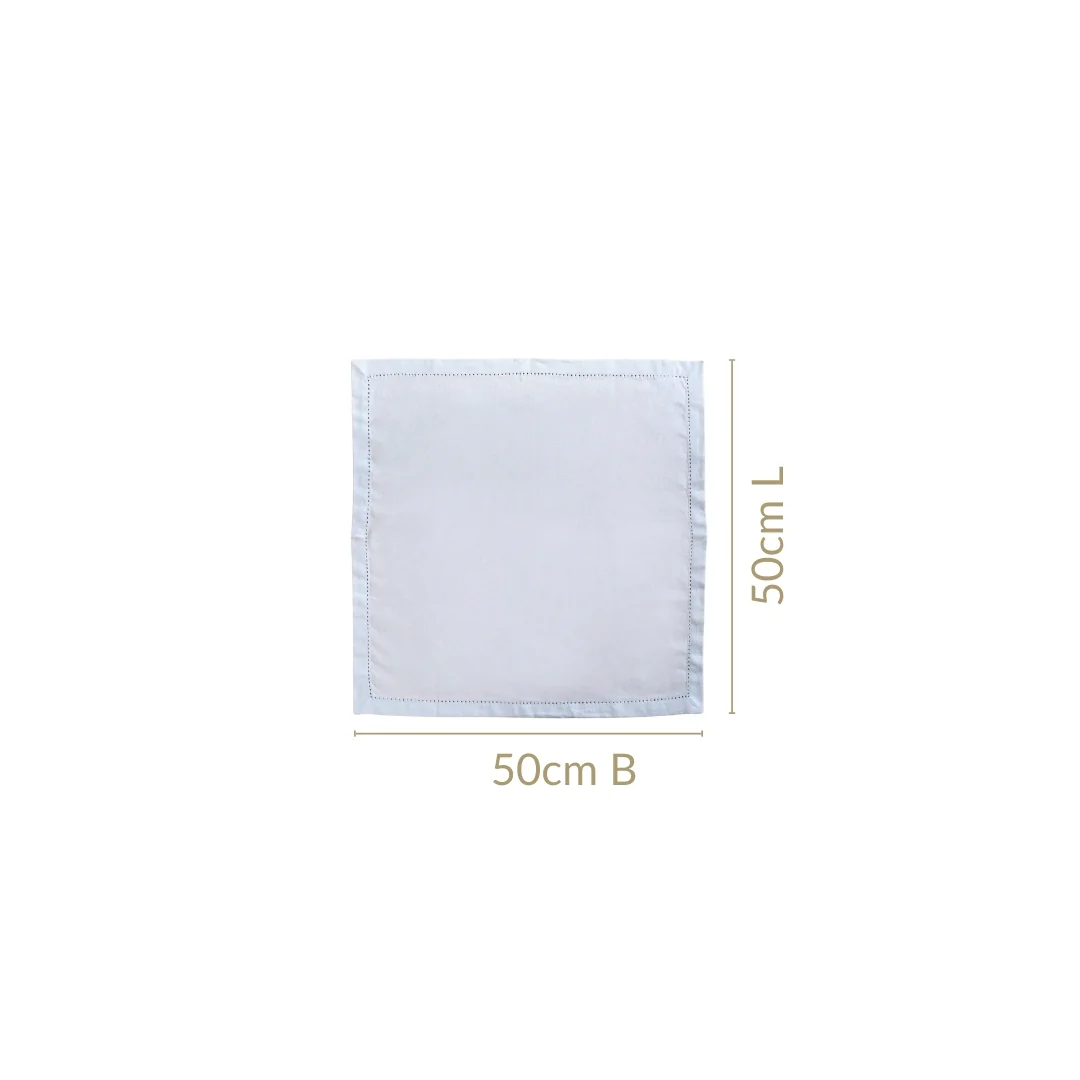Azzurro Premium Cotton Table Napkin Set Of 6 - Image 4