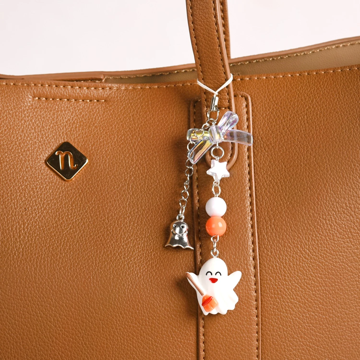Baby Ghost On A Broom Phone Strap - Image 7