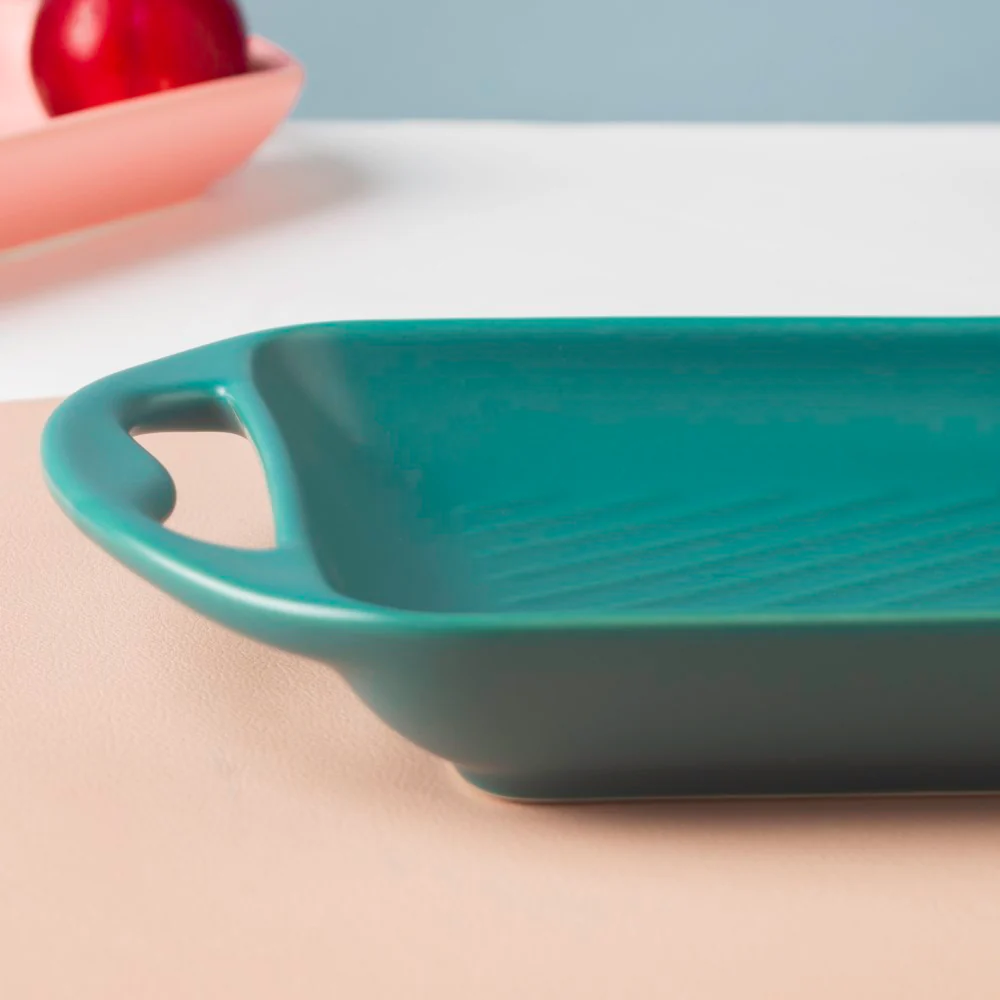 Baking Tray With Handle Green - Image 7