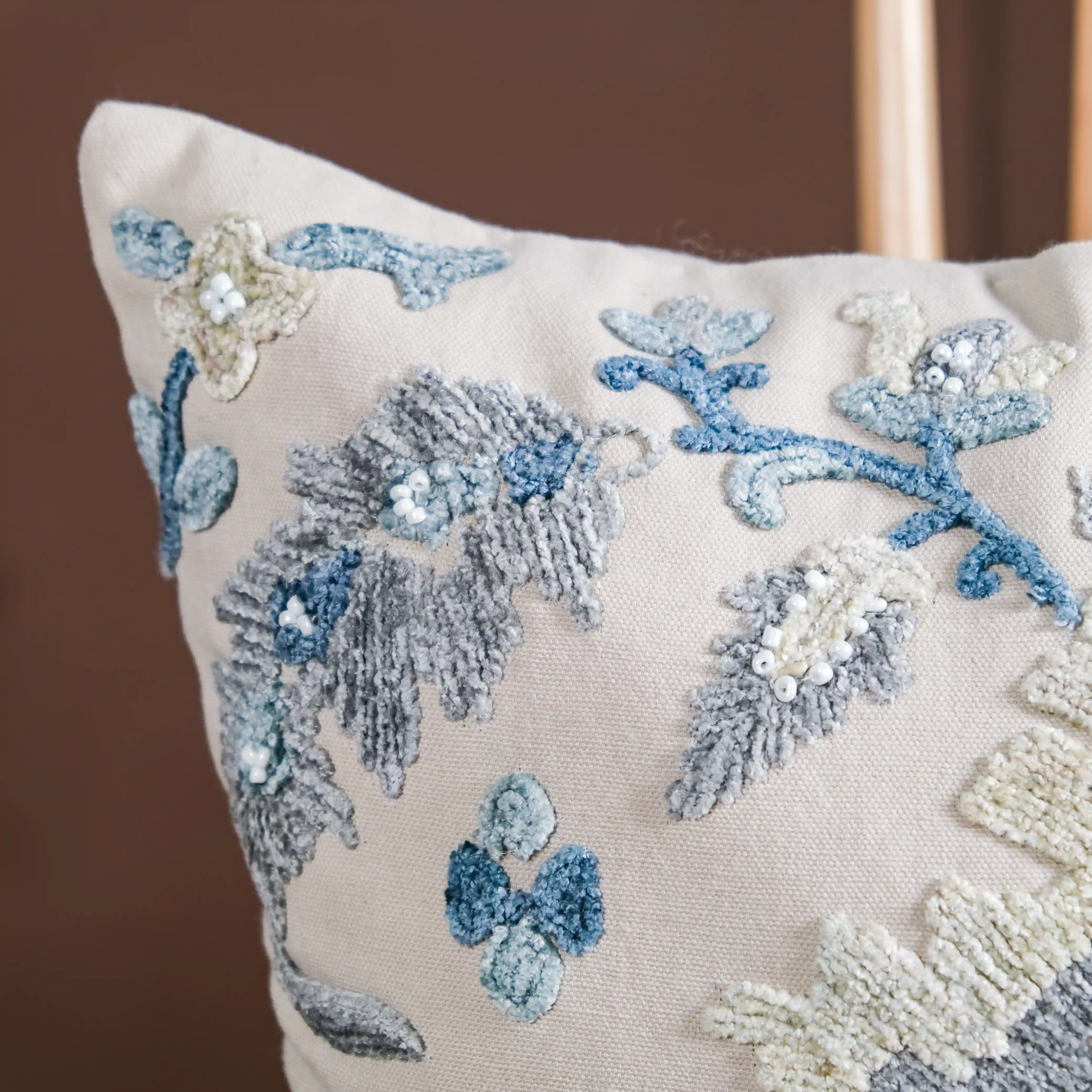 Baroque Cushion Cover For Home Decor 16x16 Inch - Image 4