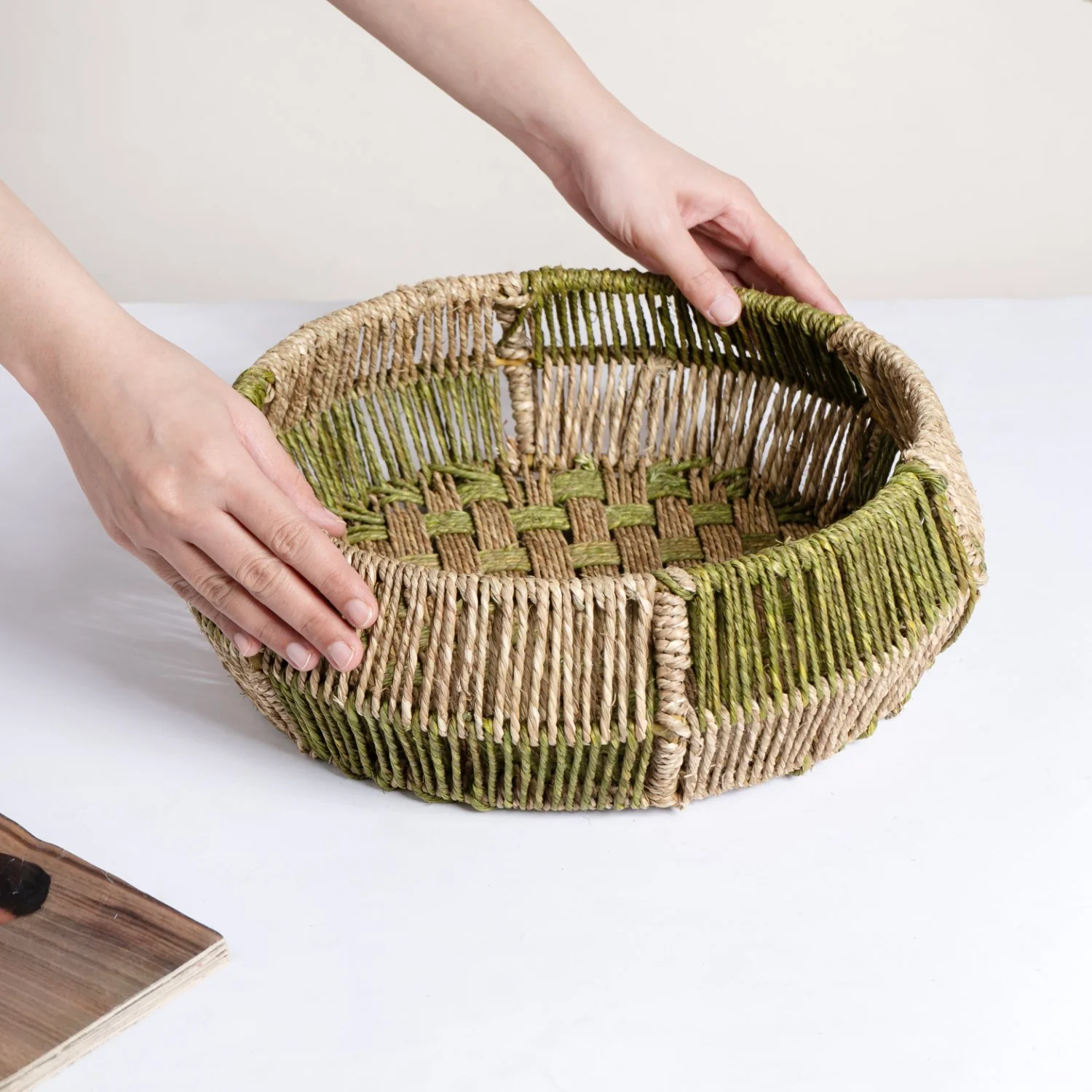 Basket Weave Sabai Organiser - Image 3