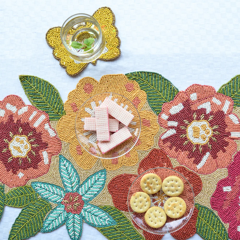 Beads Flower Runner - Image 8