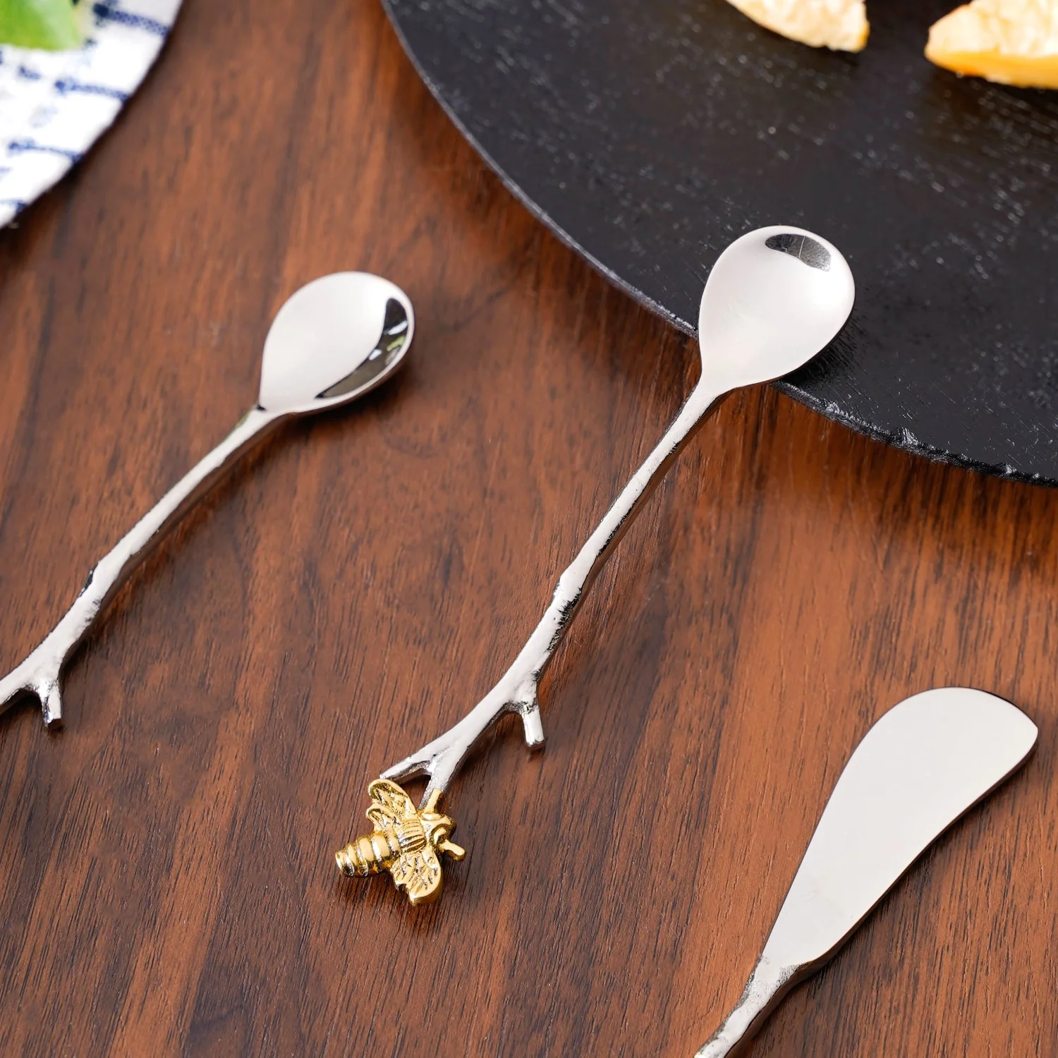 Bee And Bird Stainless Steel Cutlery Set Of 4 - Image 8