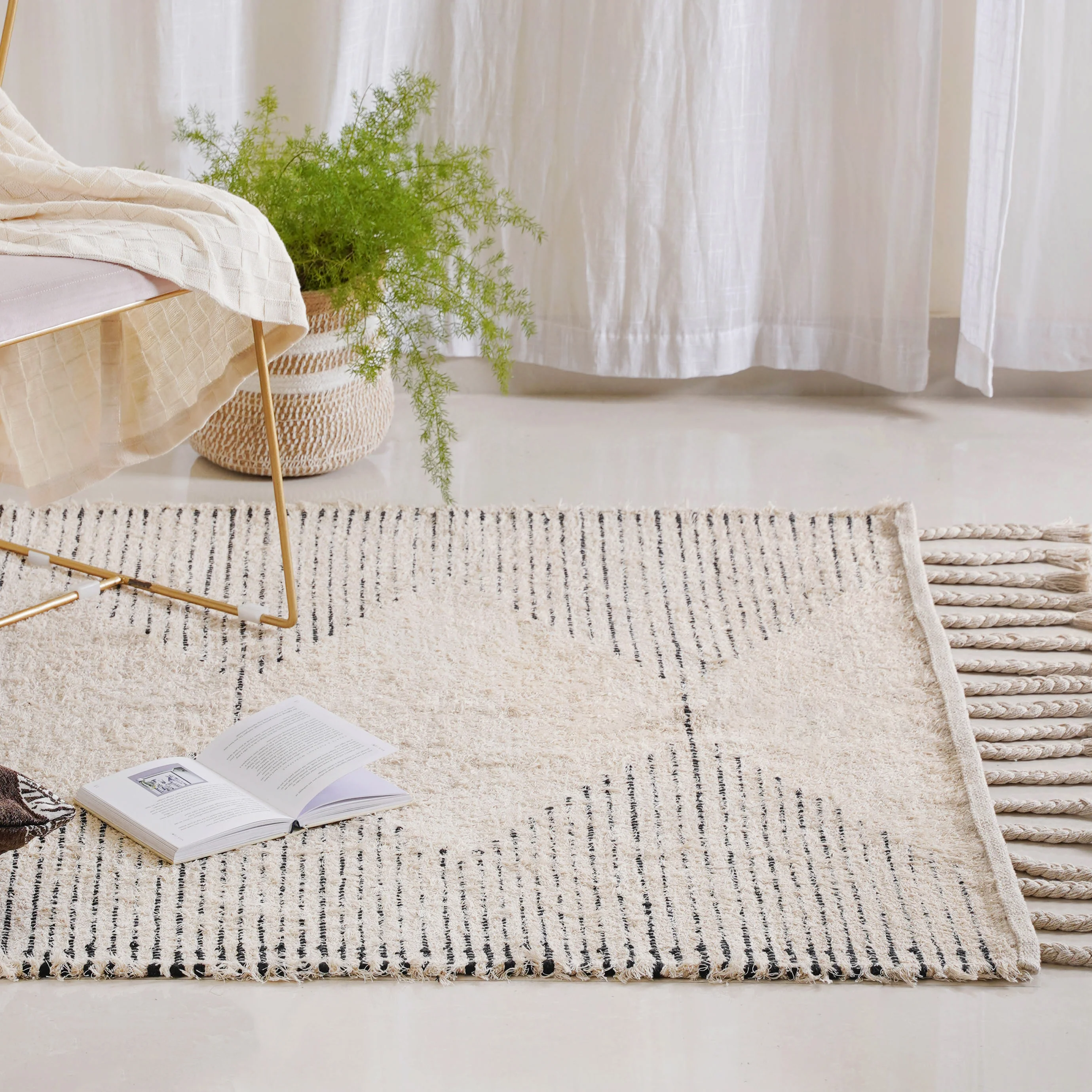 Beige Rug for Living Room - Image 3