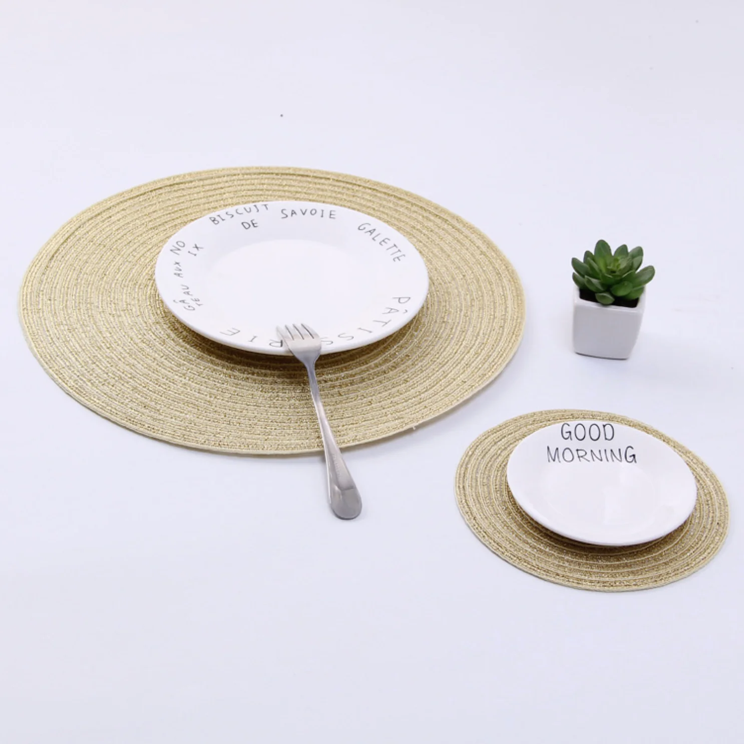 Beige Table Mat Large - Image 2