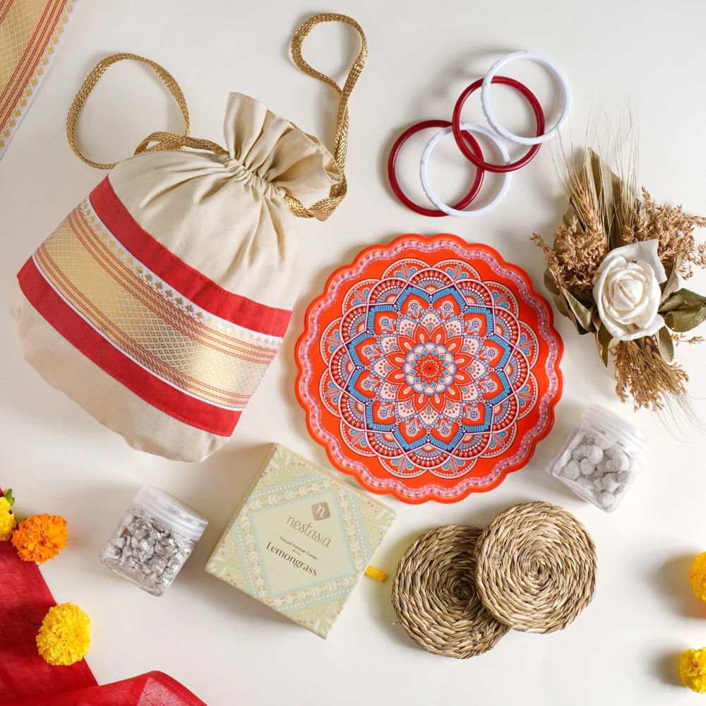 Bengali Wedding Gift Hamper Set Of 9